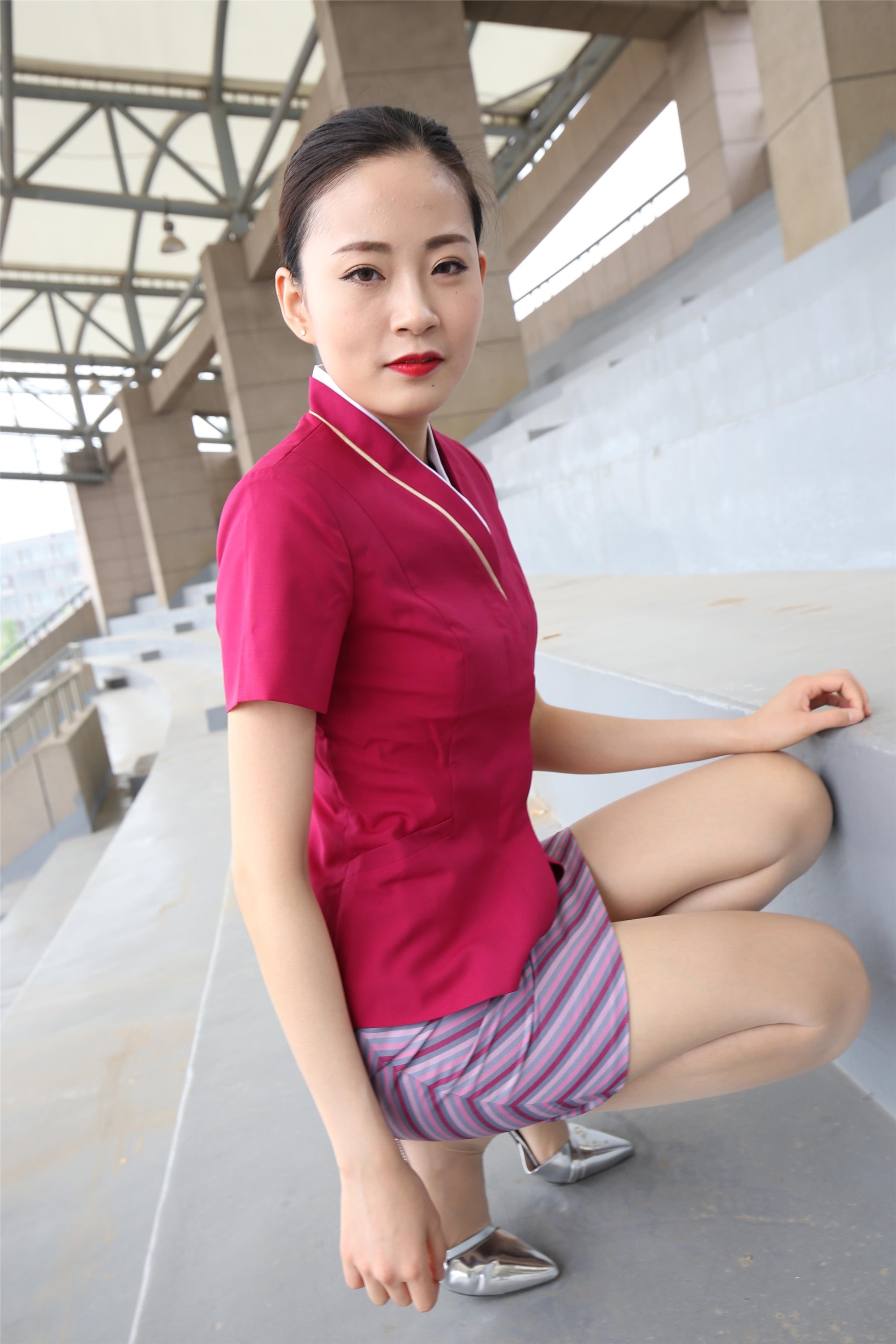 大西瓜美女图片 Z3-4 空姐制服674p2