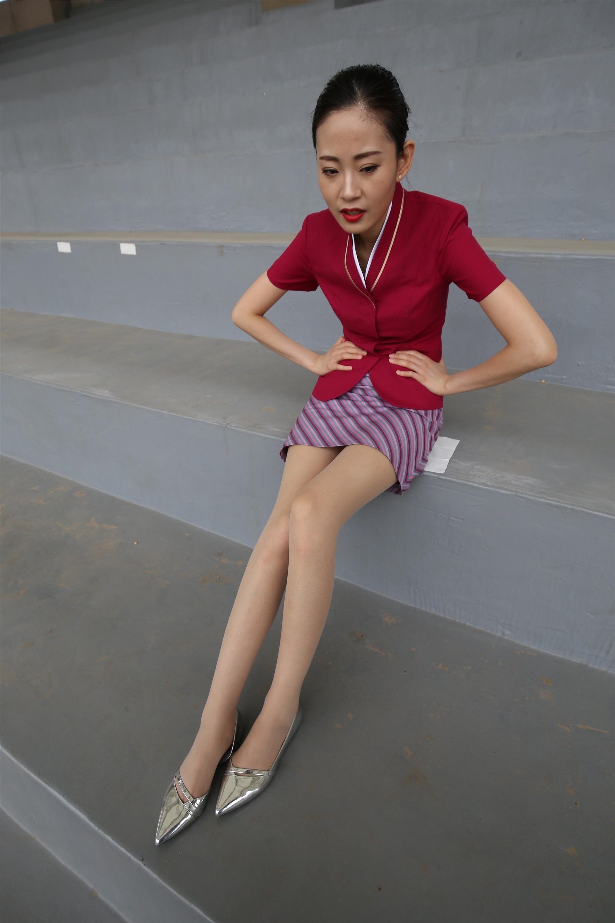 大西瓜美女图片 Z3-4 空姐制服674p3