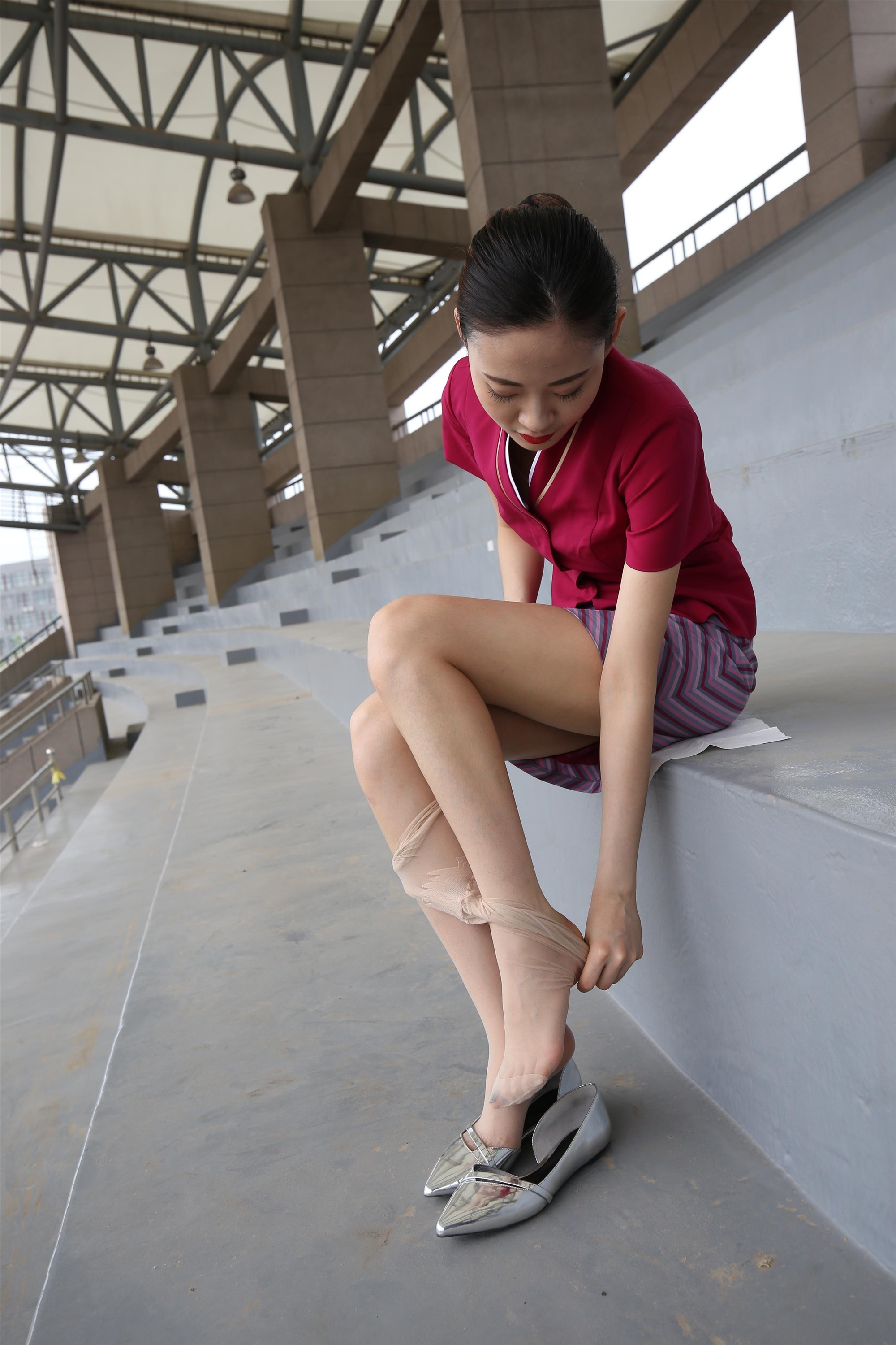 大西瓜美女图片 Z3-4 空姐制服674p5