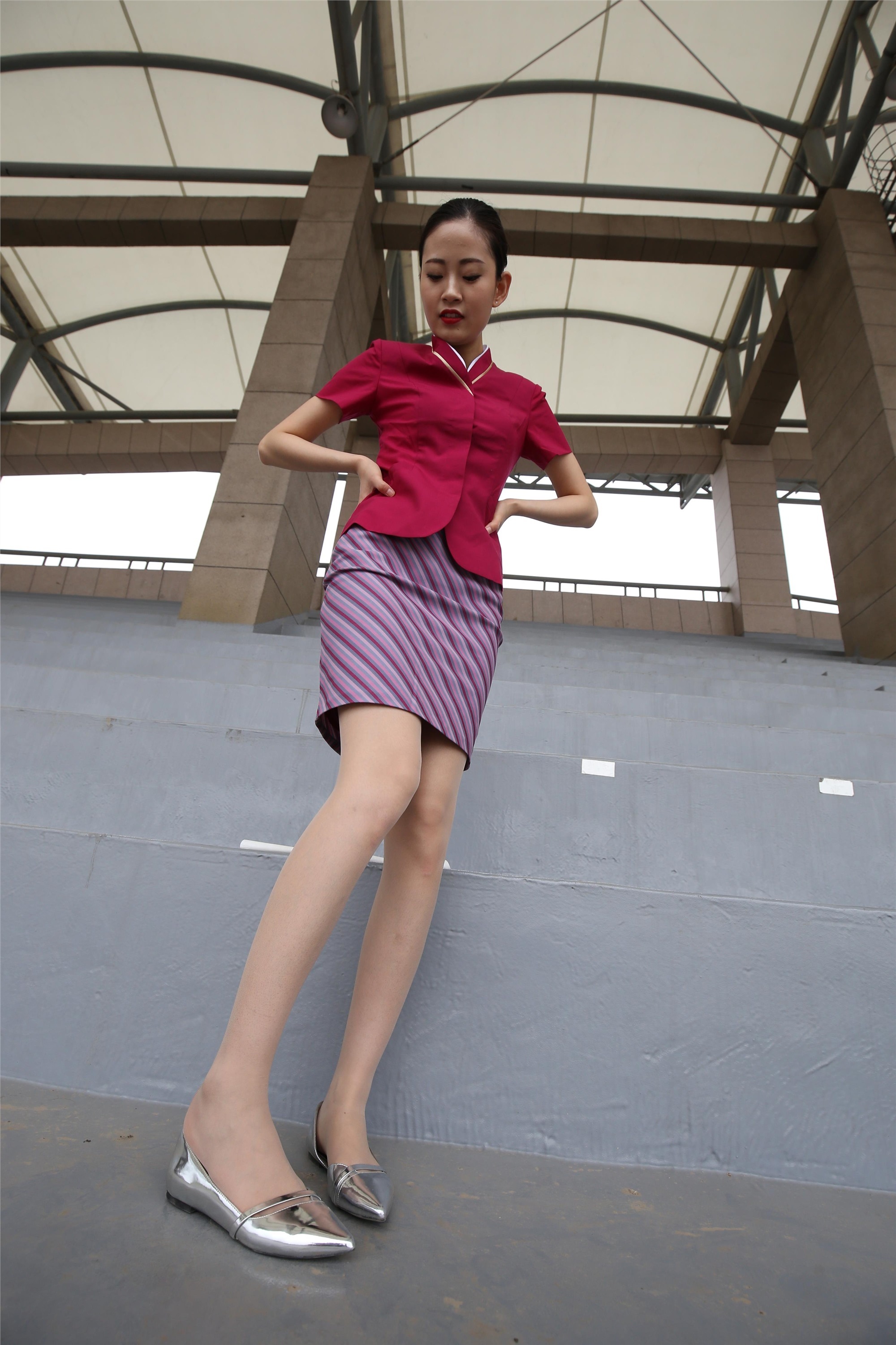 大西瓜美女图片 Z3-4 空姐制服674p5