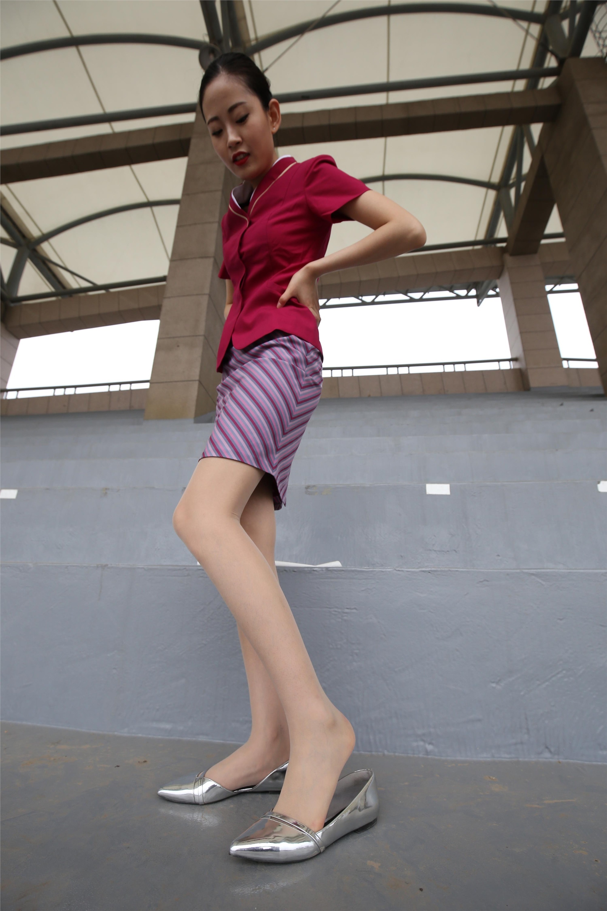 大西瓜美女图片 Z3-4 空姐制服674p5