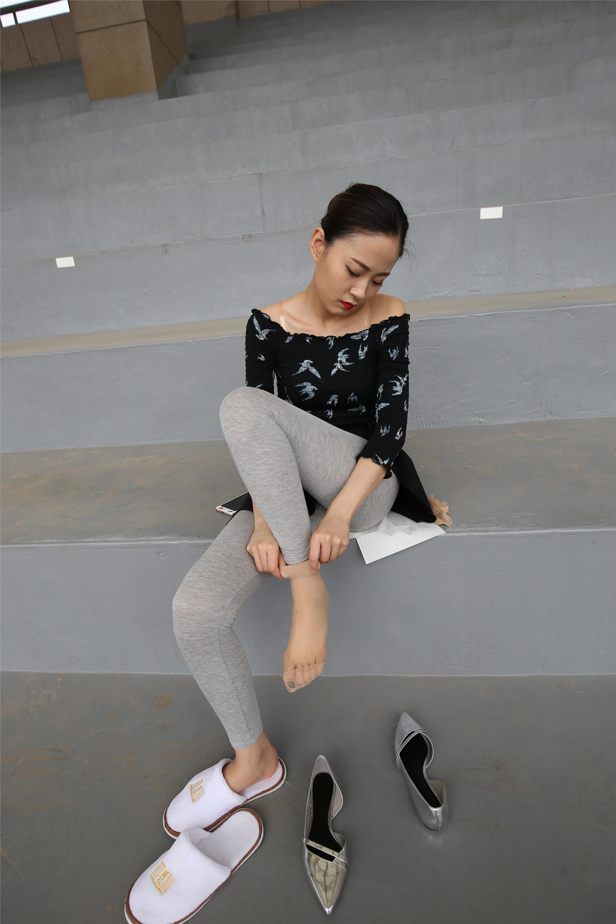 大西瓜美女图片 Z3-6 空姐灰丝459p1