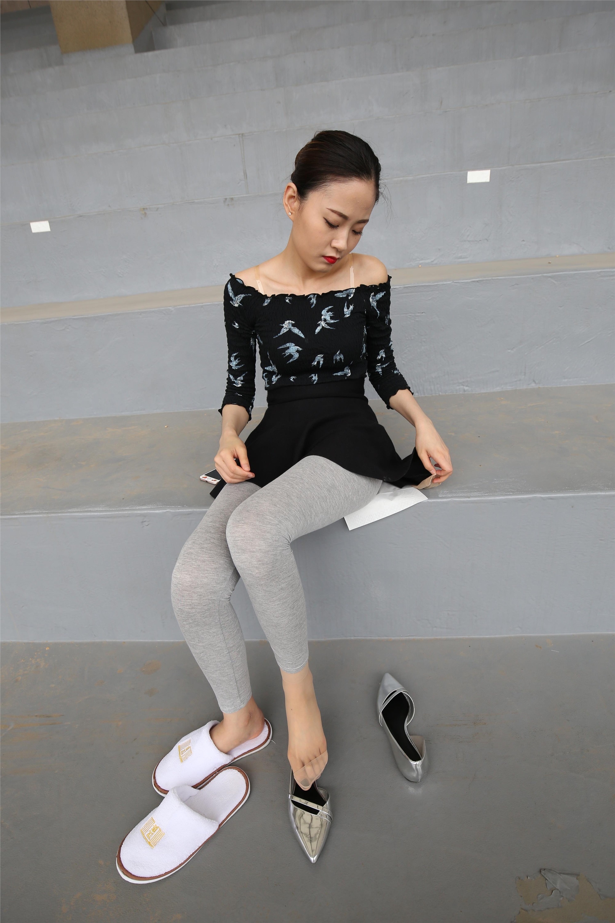 大西瓜美女图片 Z3-6 空姐灰丝459p1