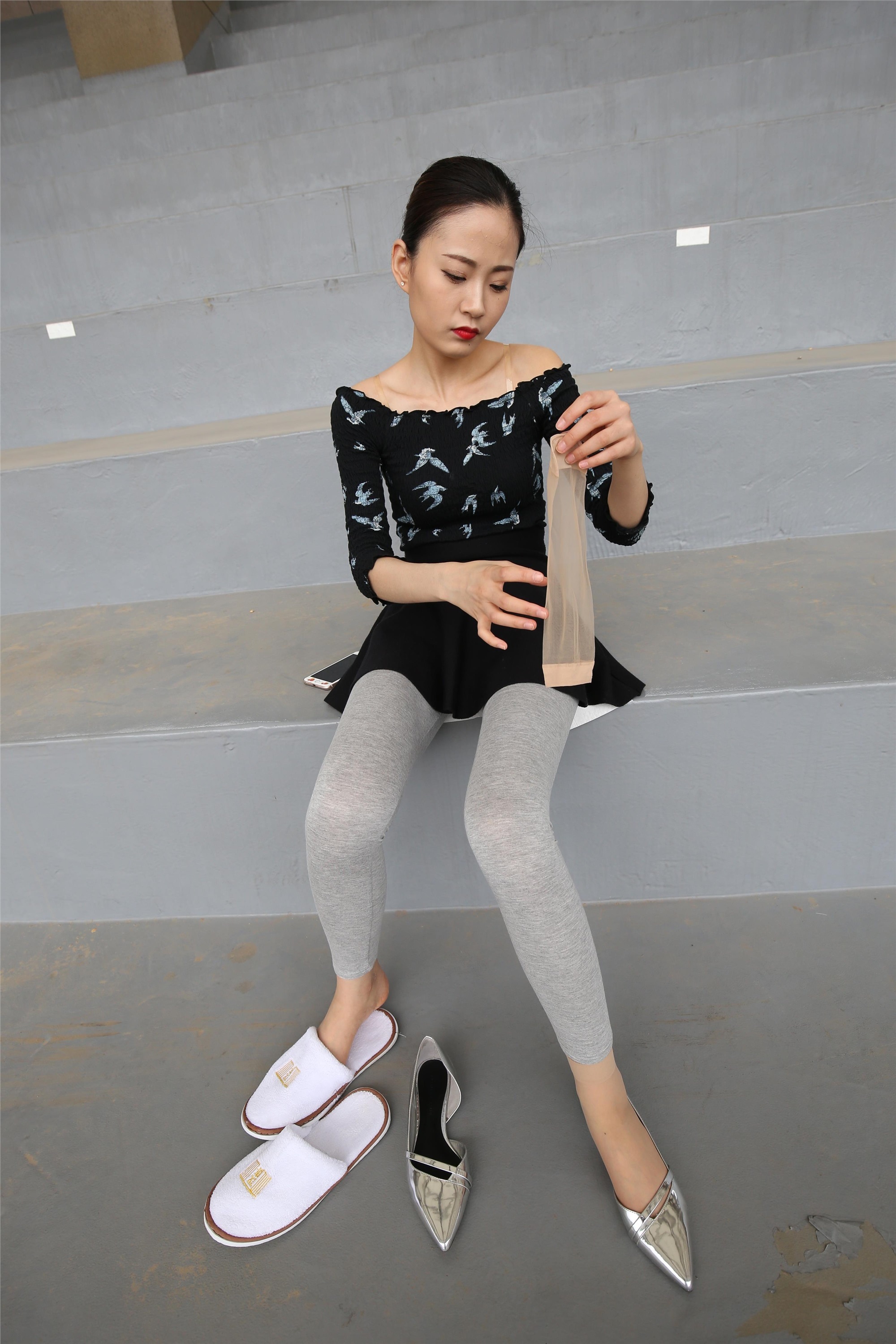 大西瓜美女图片 Z3-6 空姐灰丝459p1