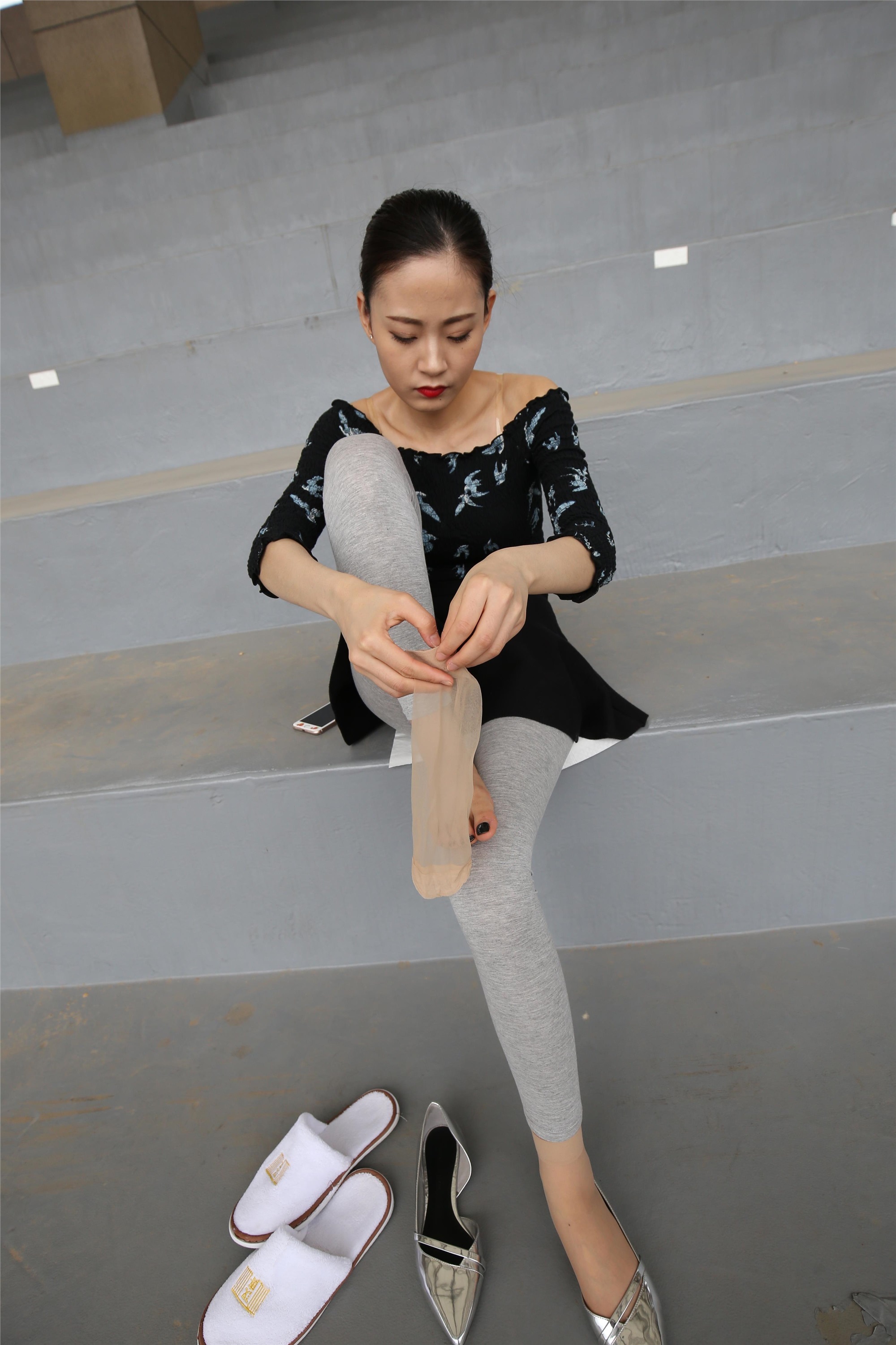 大西瓜美女图片 Z3-6 空姐灰丝459p1