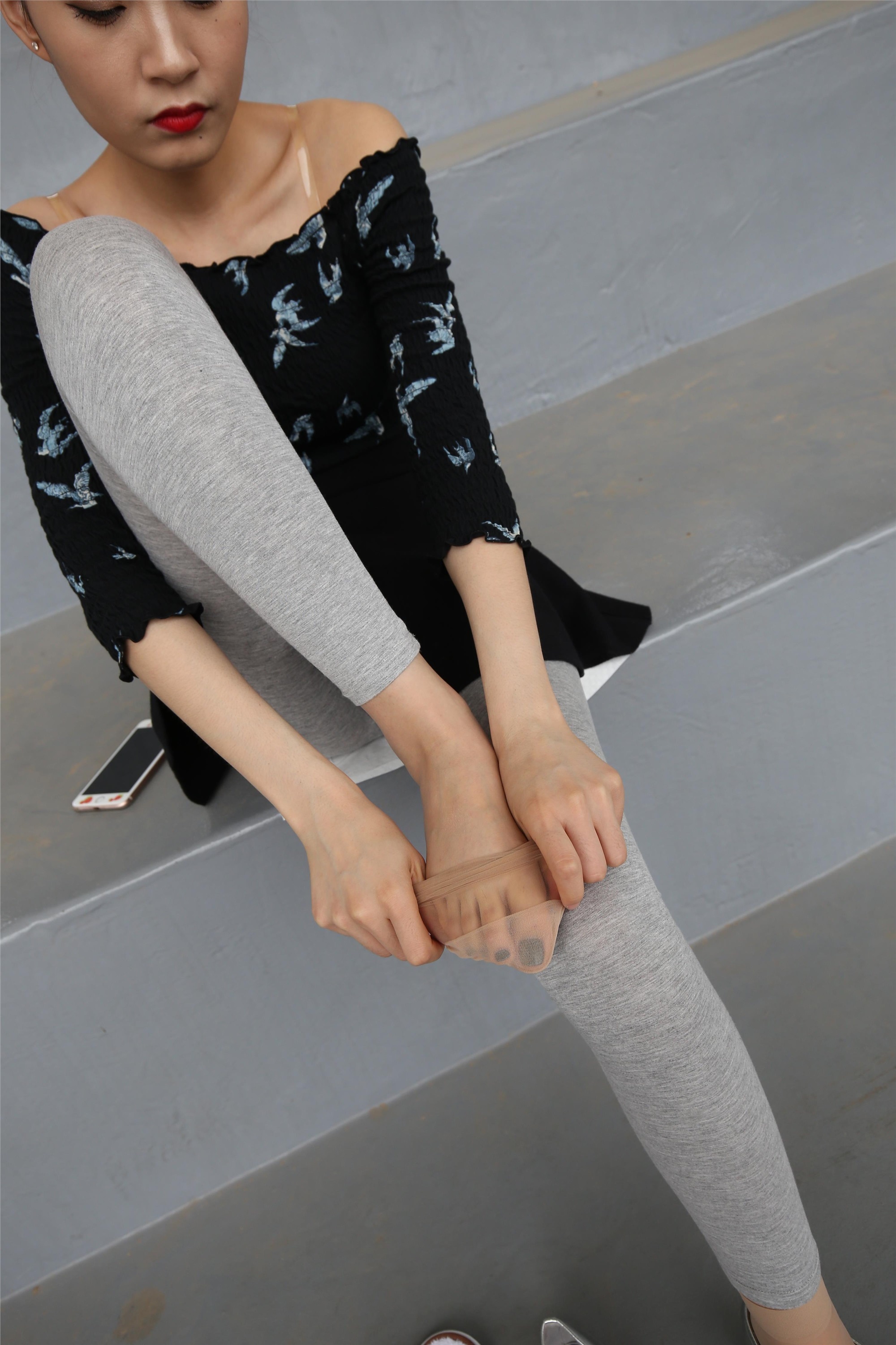 大西瓜美女图片 Z3-6 空姐灰丝459p1