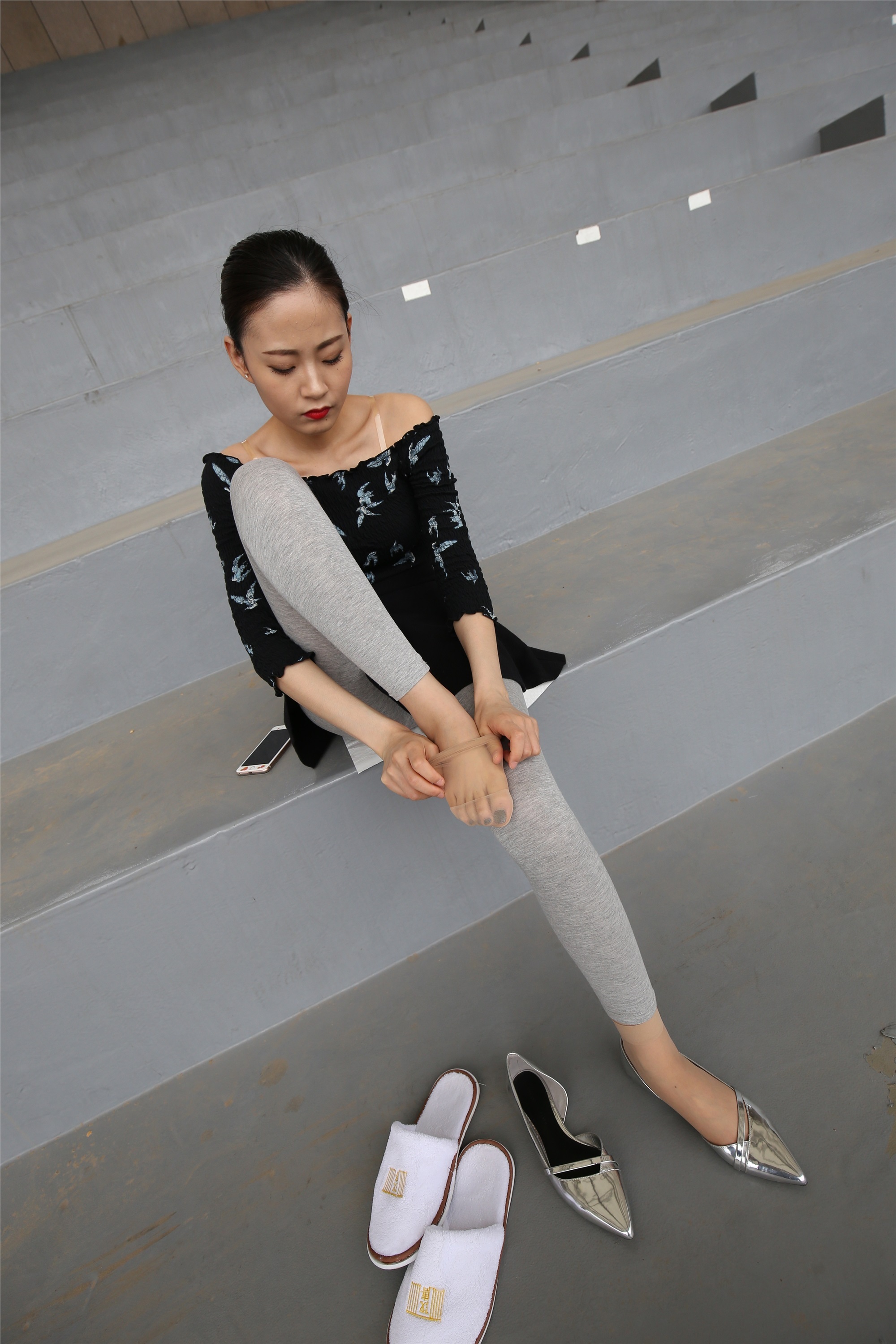 大西瓜美女图片 Z3-6 空姐灰丝459p1