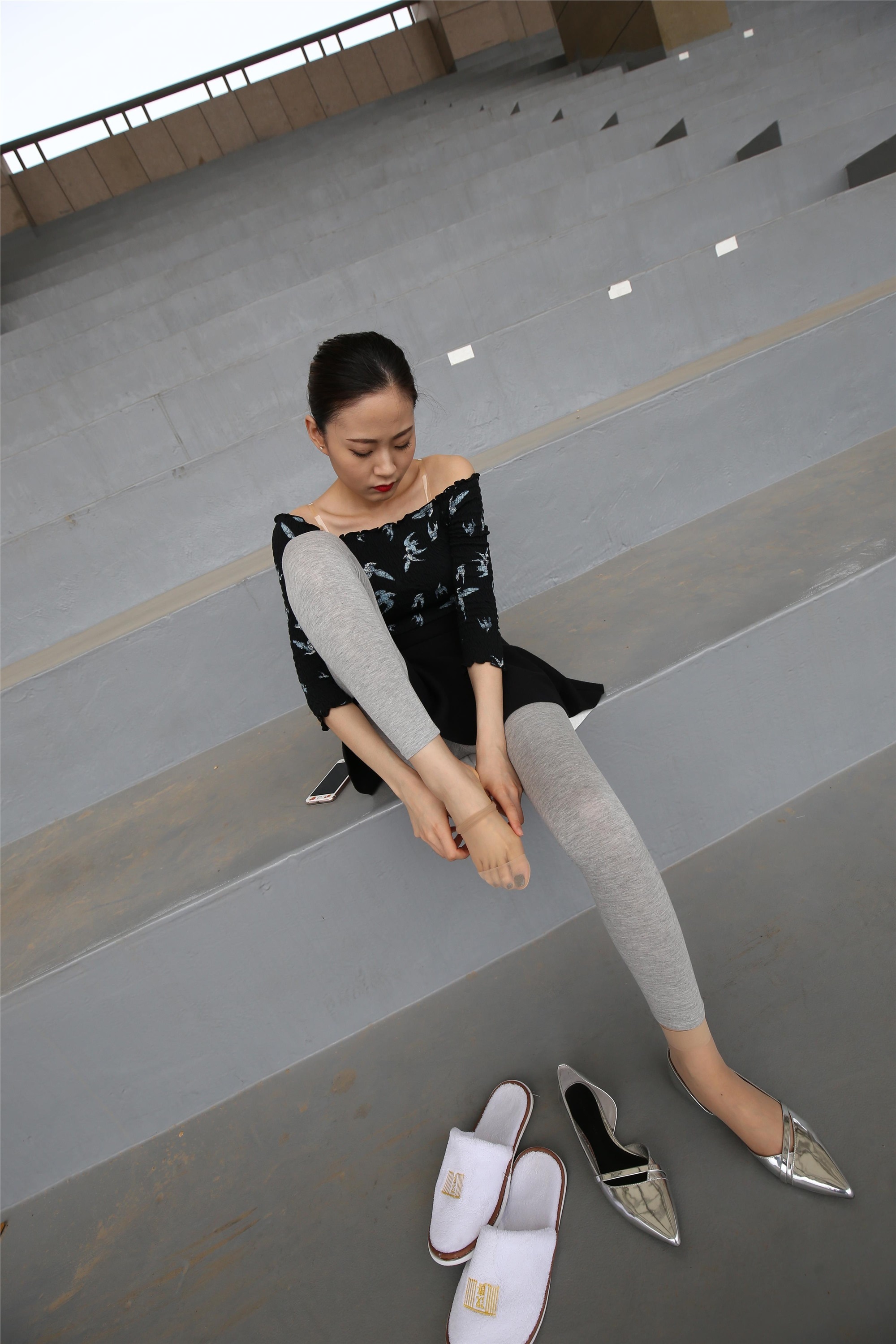 大西瓜美女图片 Z3-6 空姐灰丝459p1