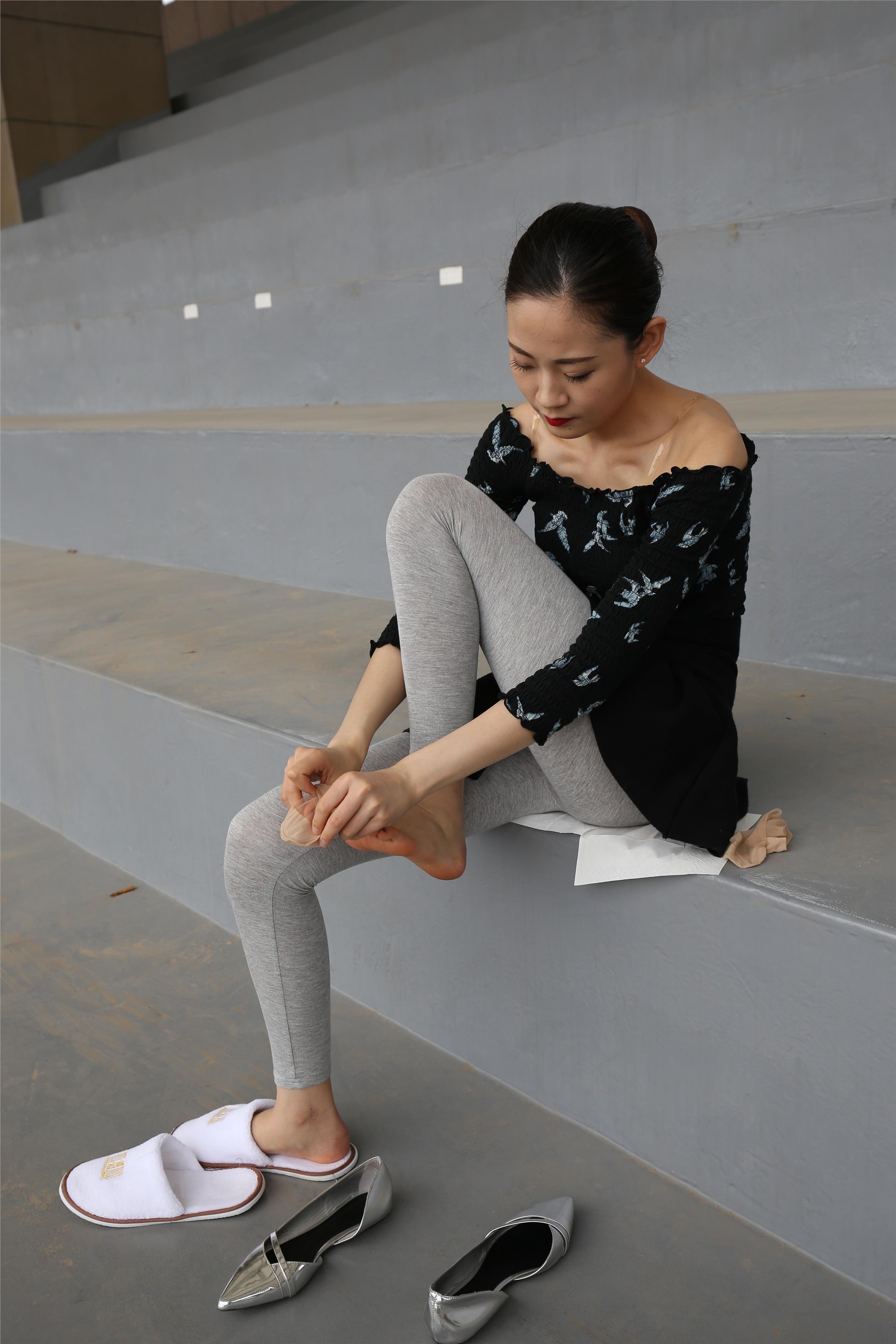 大西瓜美女图片 Z3-6 空姐灰丝459p1