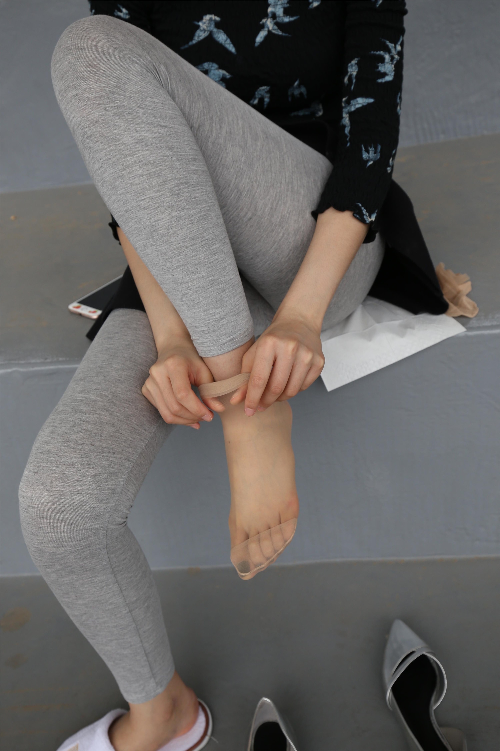 大西瓜美女图片 Z3-6 空姐灰丝459p1