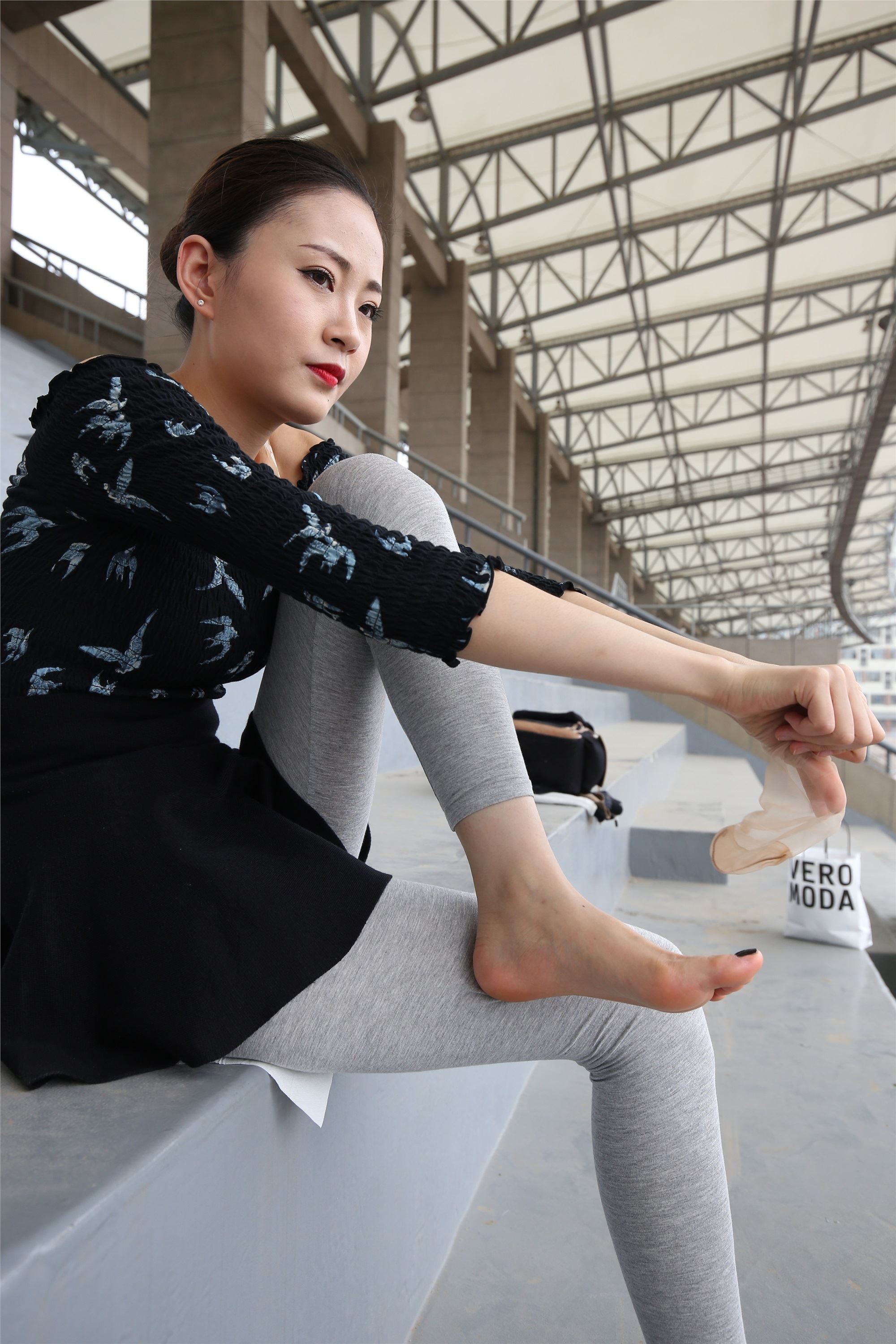 大西瓜美女图片 Z3-6 空姐灰丝459p1