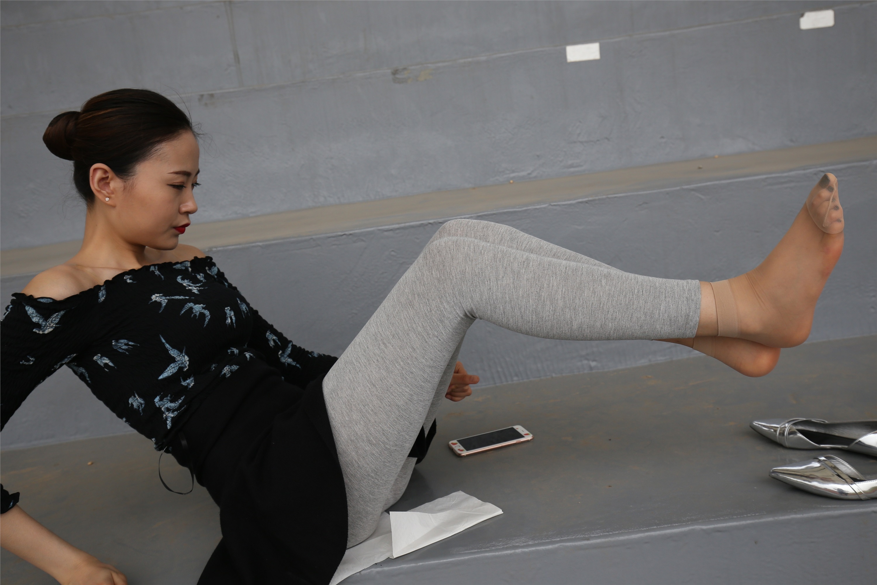 大西瓜美女图片 Z3-6 空姐灰丝459p3