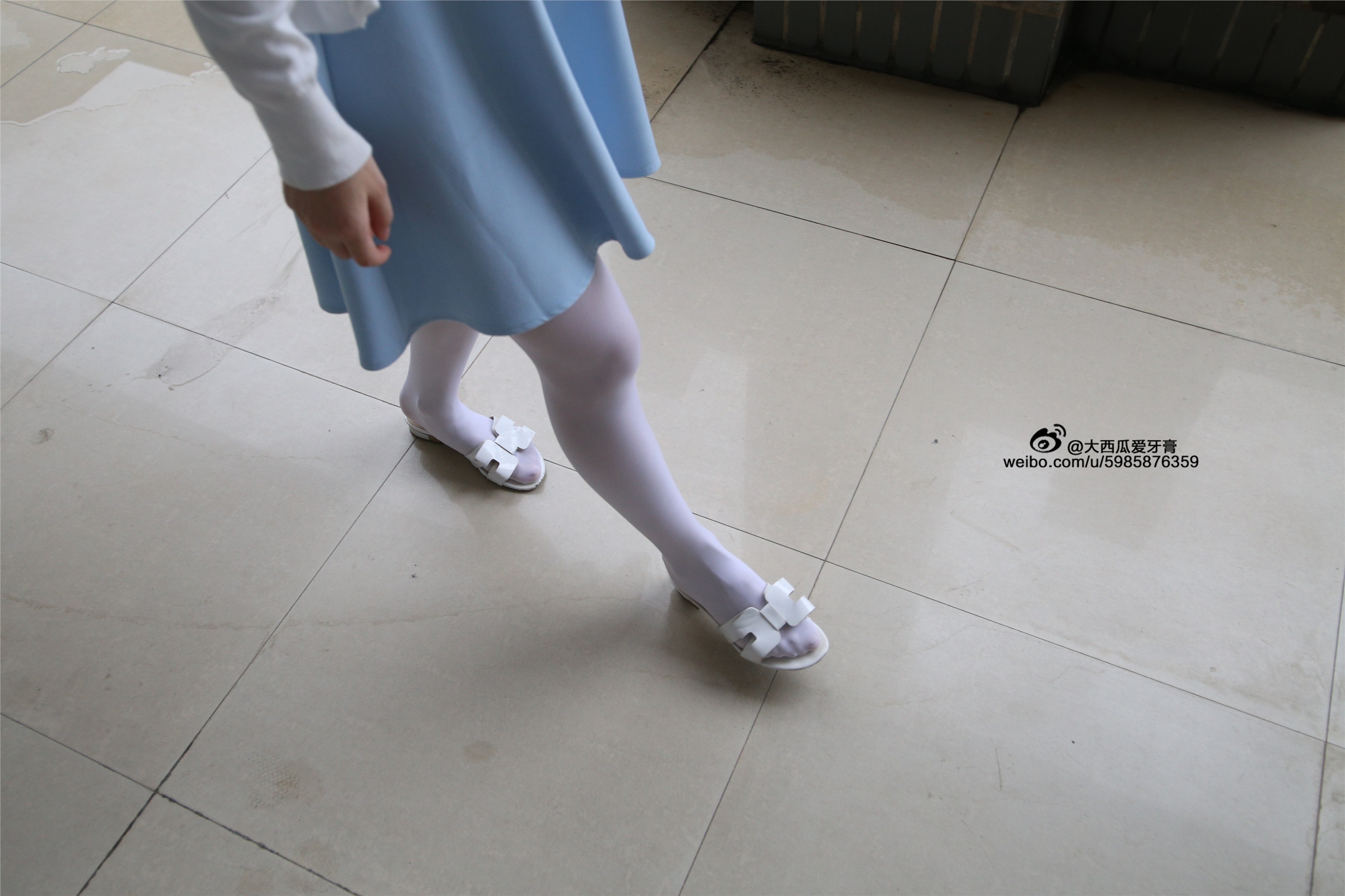 大西瓜美女图片 Z4-1 小蓝裙263p1