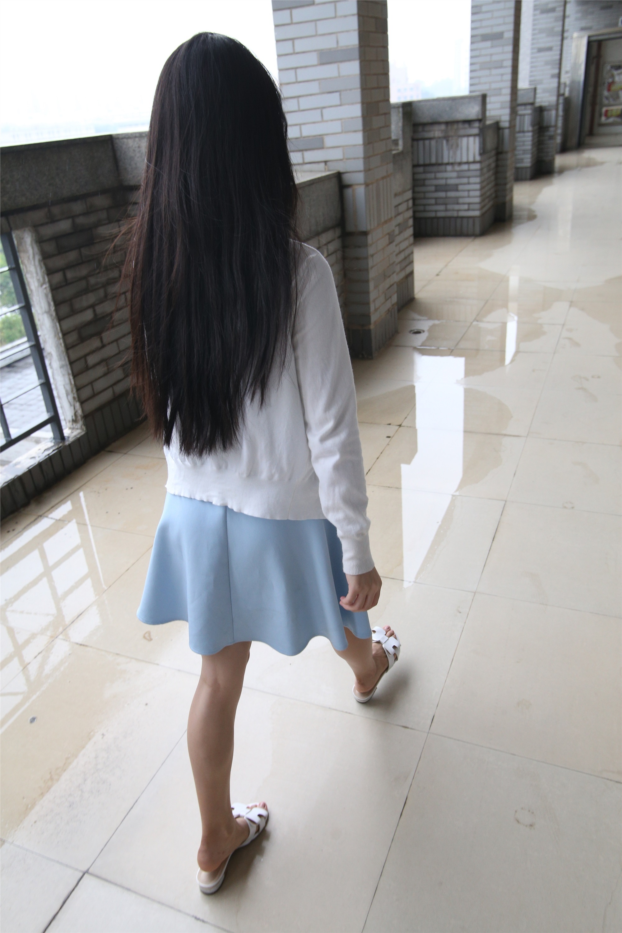 大西瓜美女图片 Z4-2 小蓝裙149p