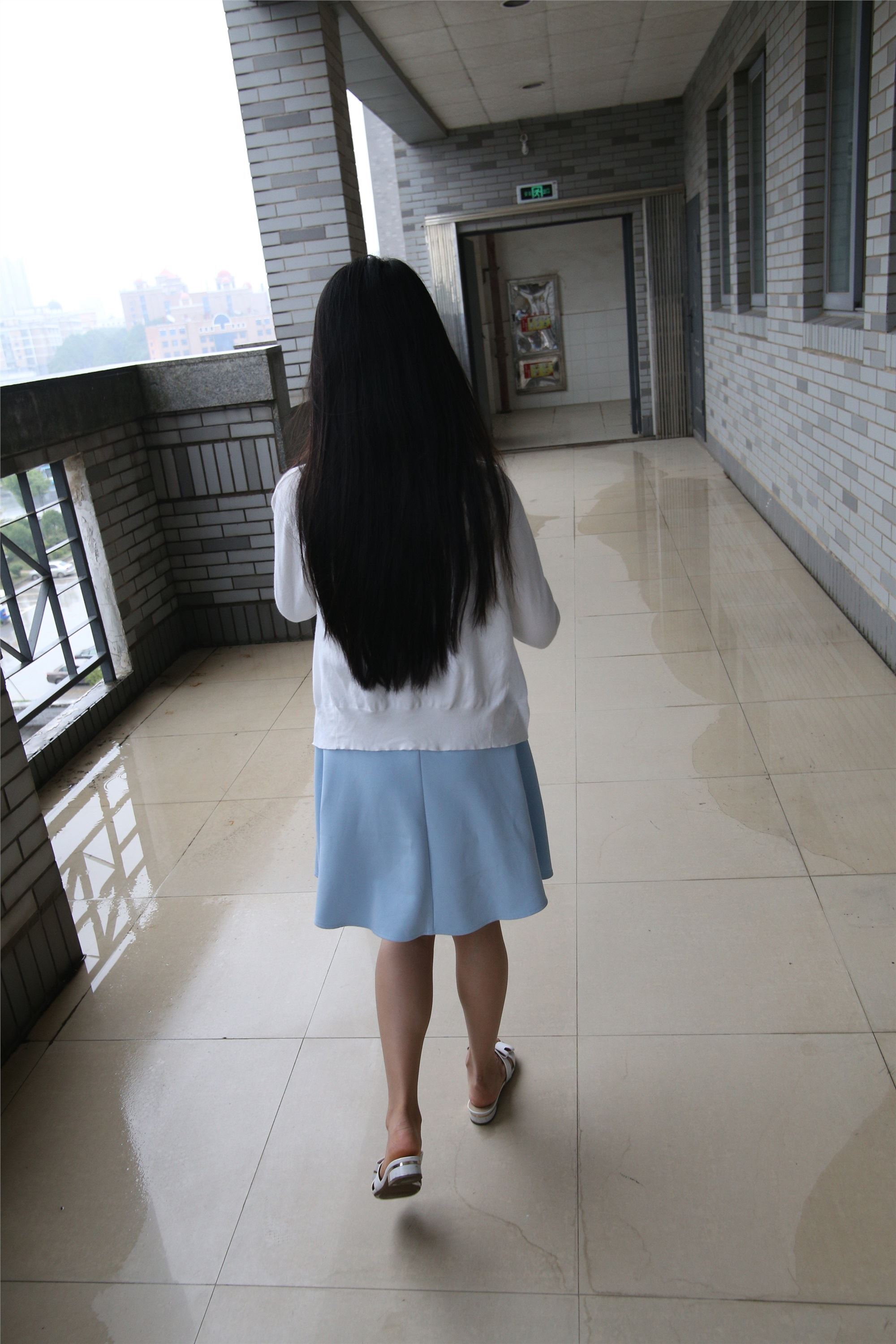 大西瓜美女图片 Z4-2 小蓝裙149p