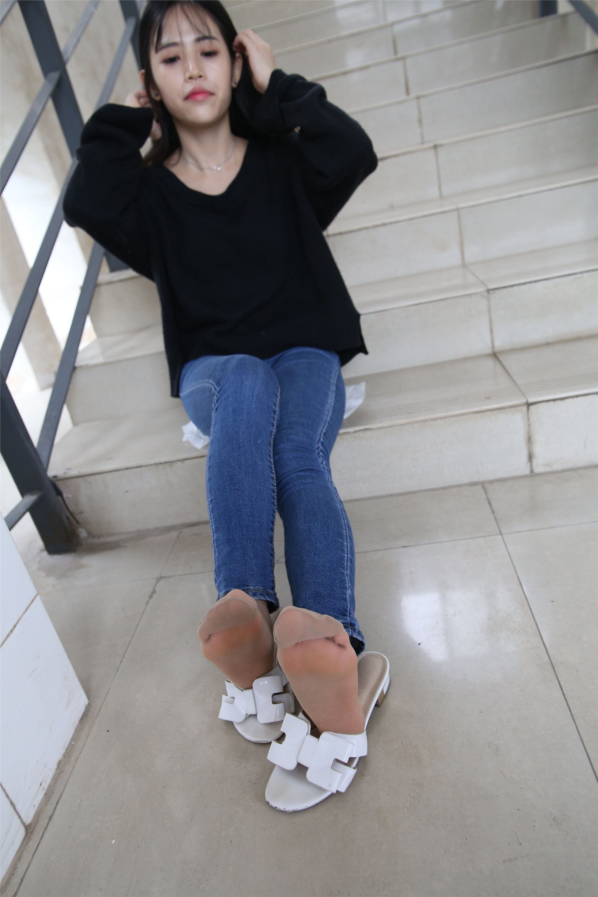 大西瓜美女图片 Z4-2 小蓝裙149p