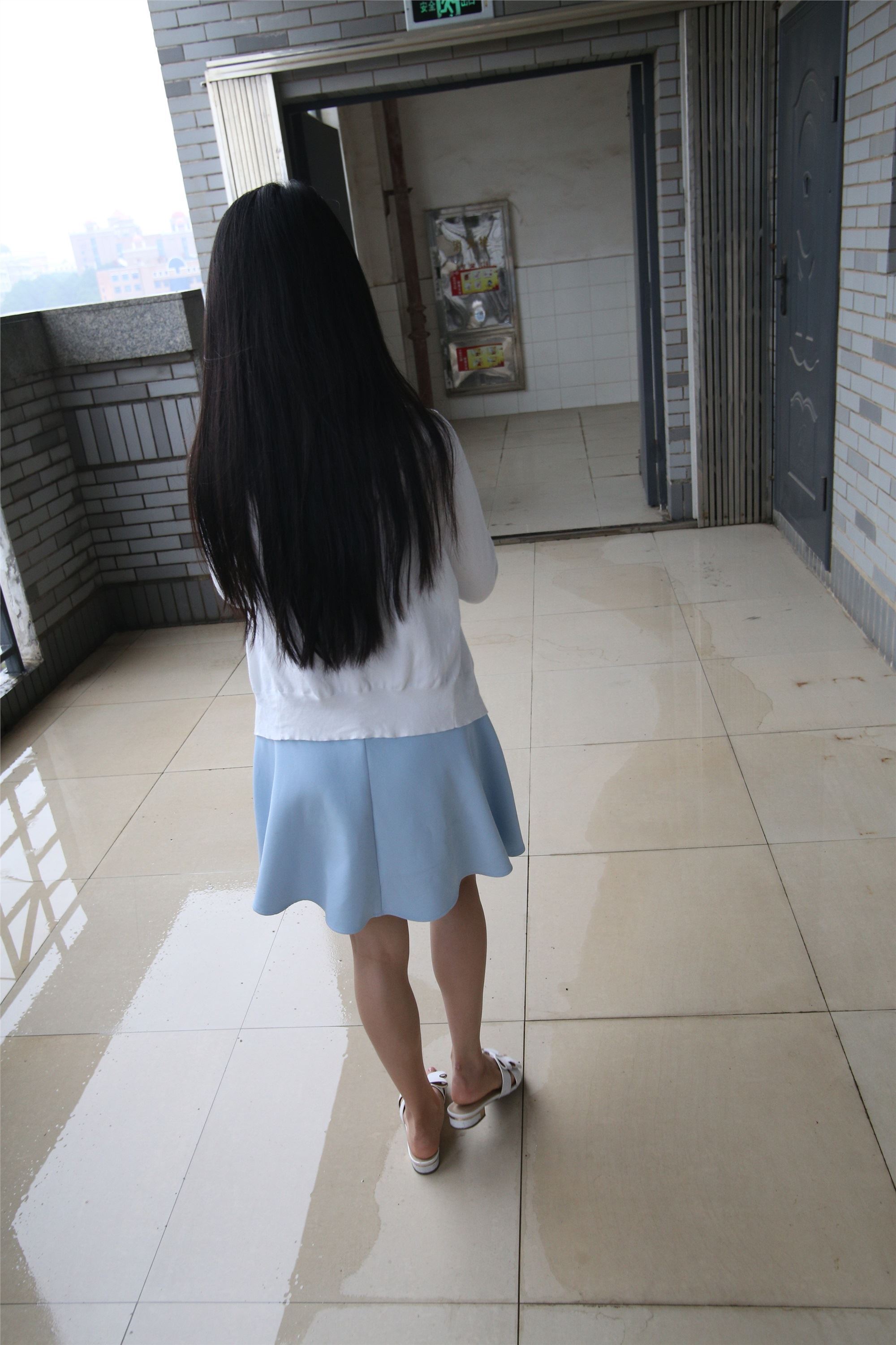 大西瓜美女图片 Z4-2 小蓝裙149p