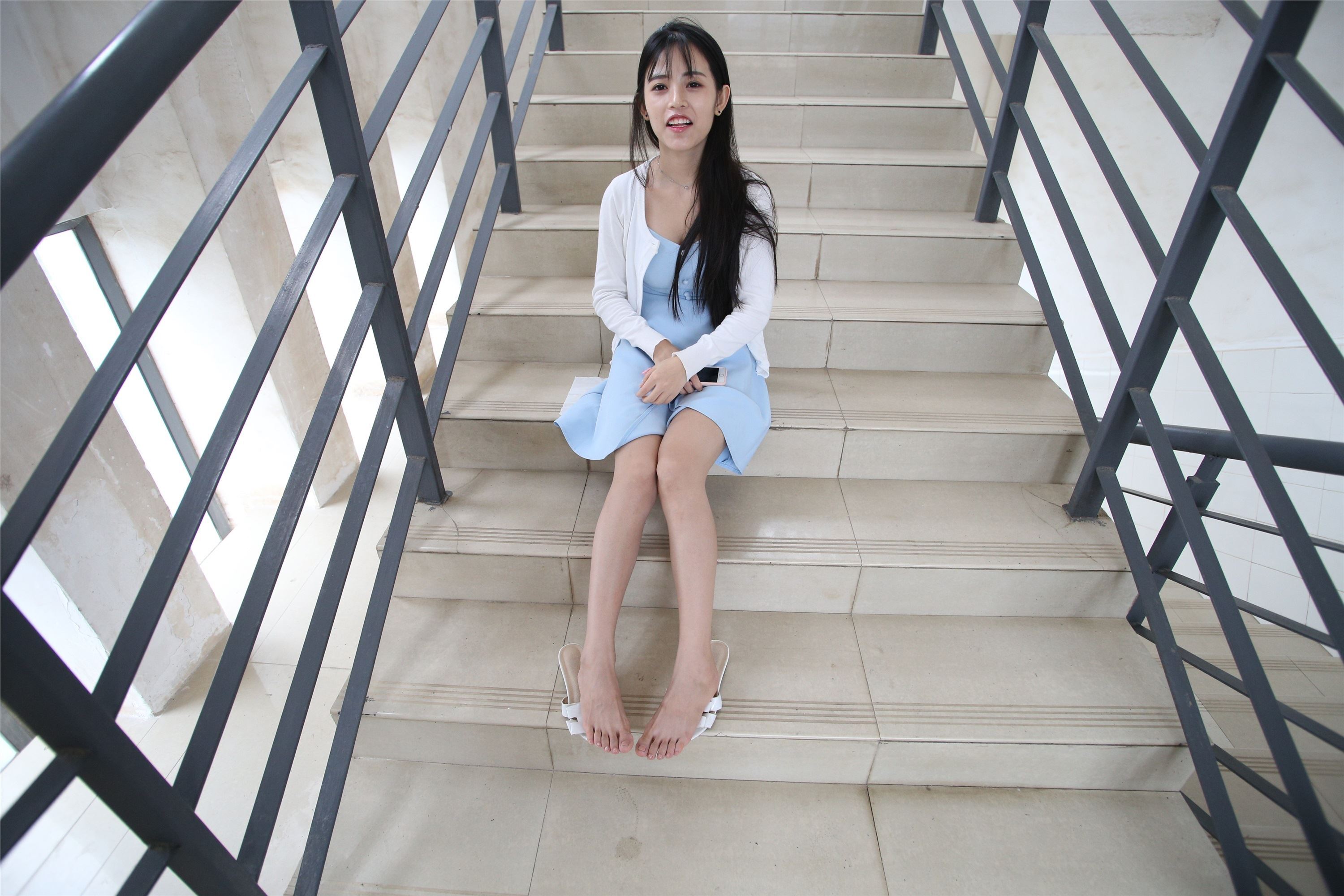 大西瓜美女图片 Z4-2 小蓝裙149p