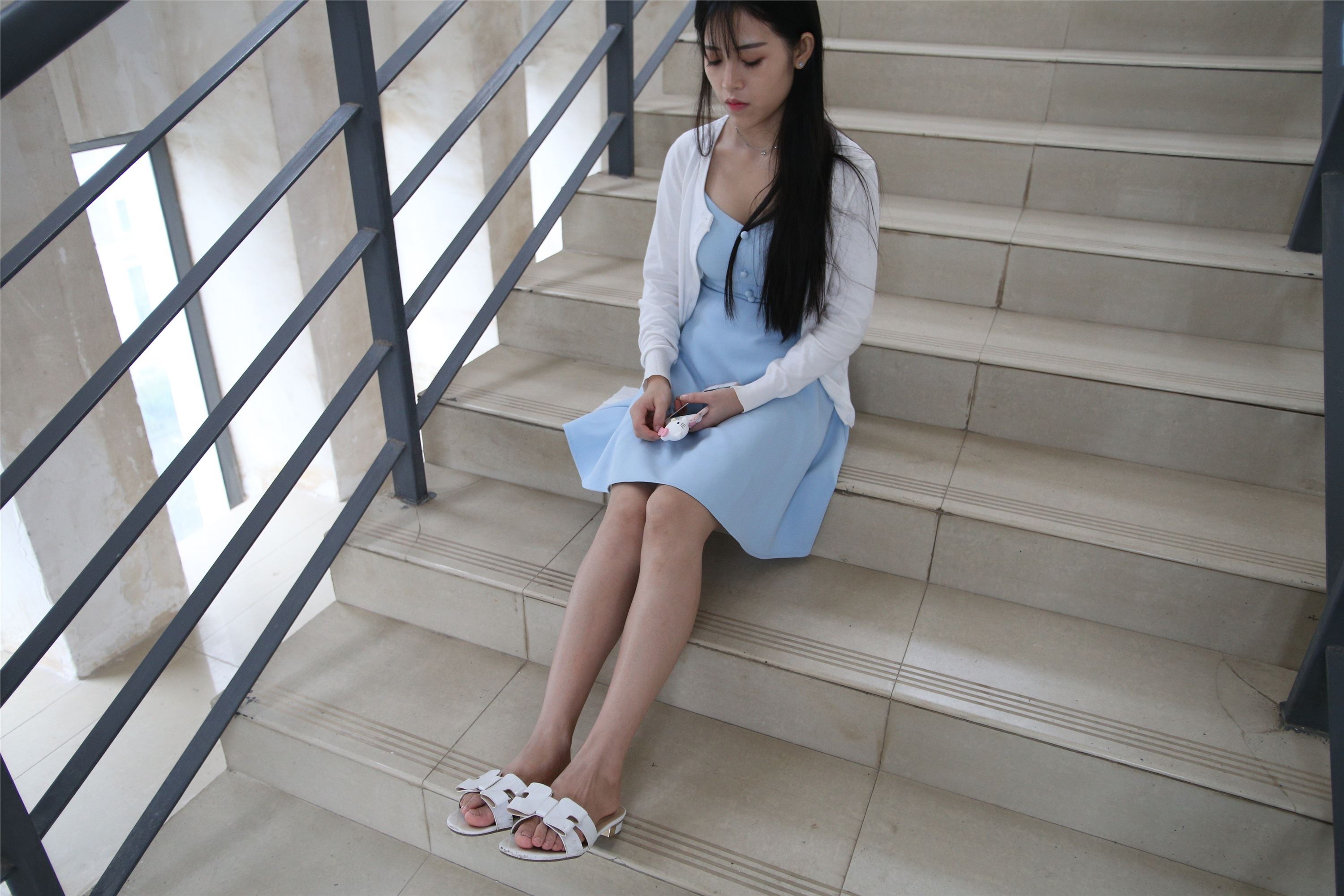 大西瓜美女图片 Z4-2 小蓝裙149p