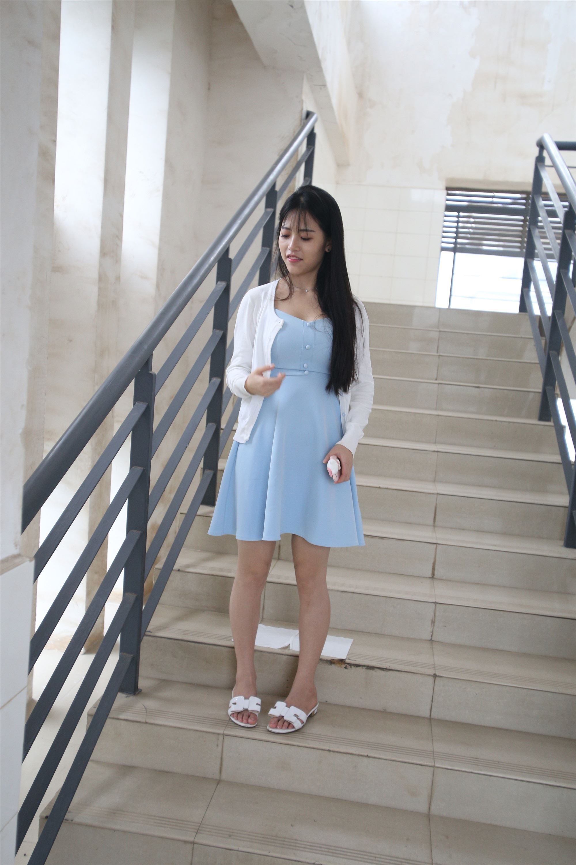 大西瓜美女图片 Z4-2 小蓝裙149p