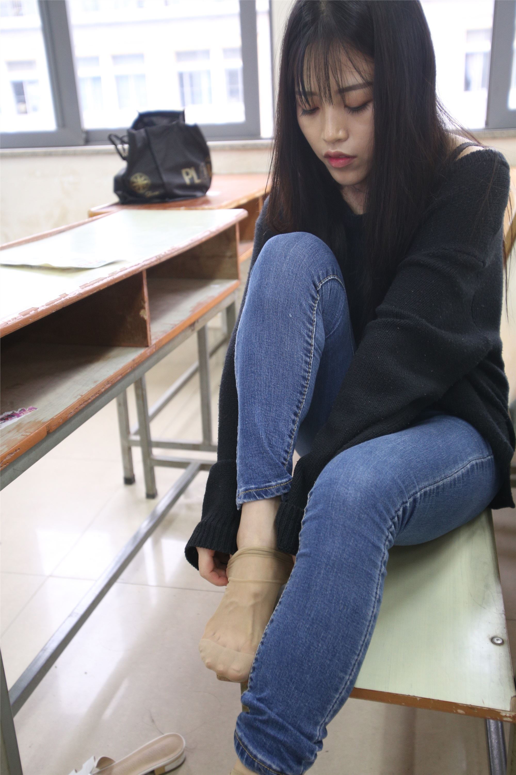 大西瓜美女图片 Z4-2 小蓝裙149p