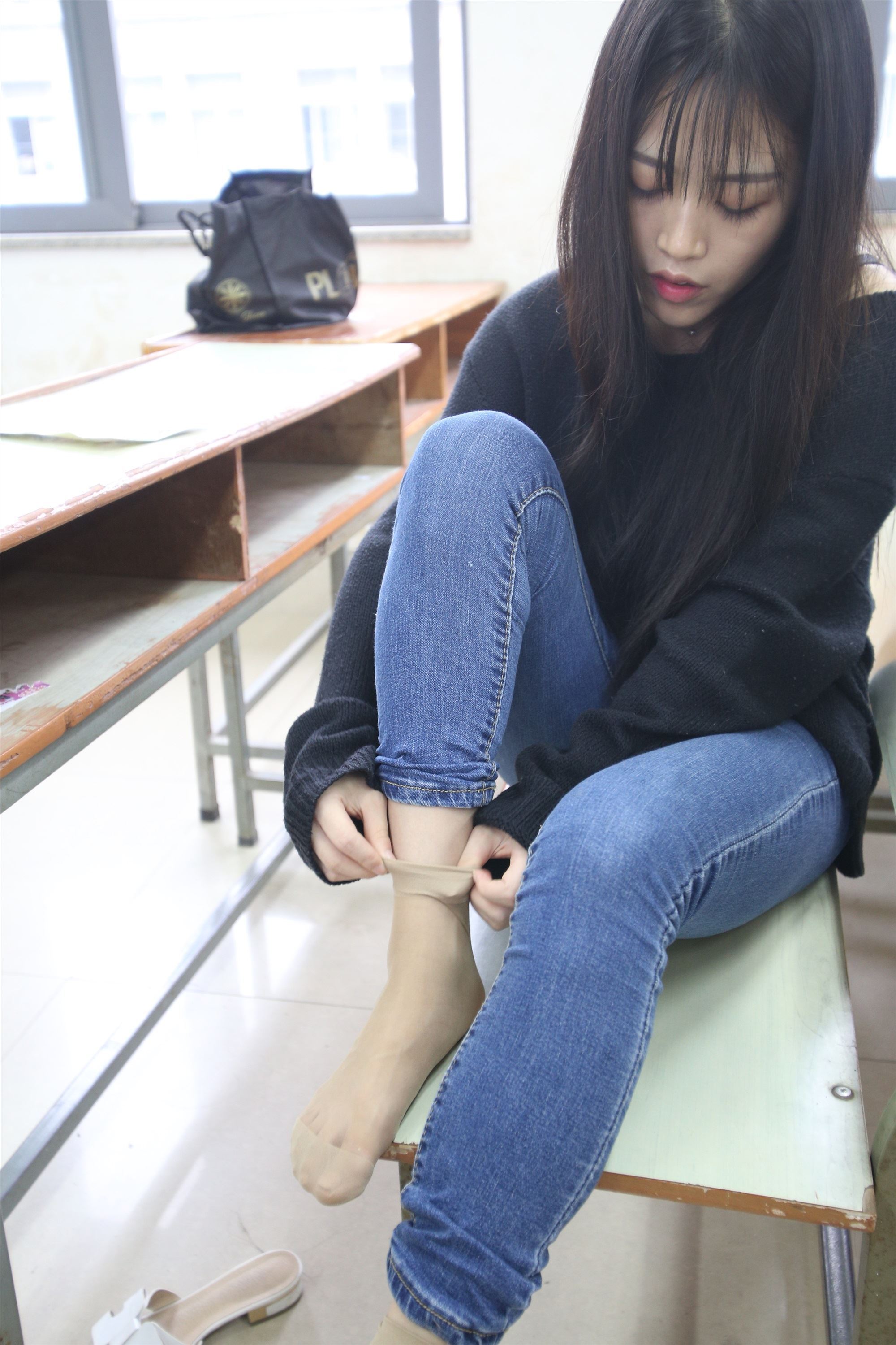 大西瓜美女图片 Z4-2 小蓝裙149p