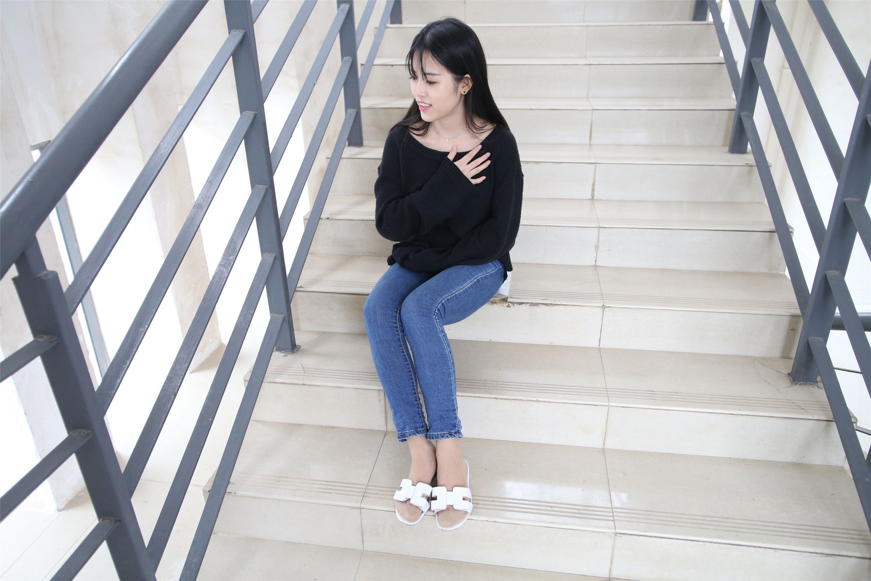 大西瓜美女图片 Z4-2 小蓝裙149p