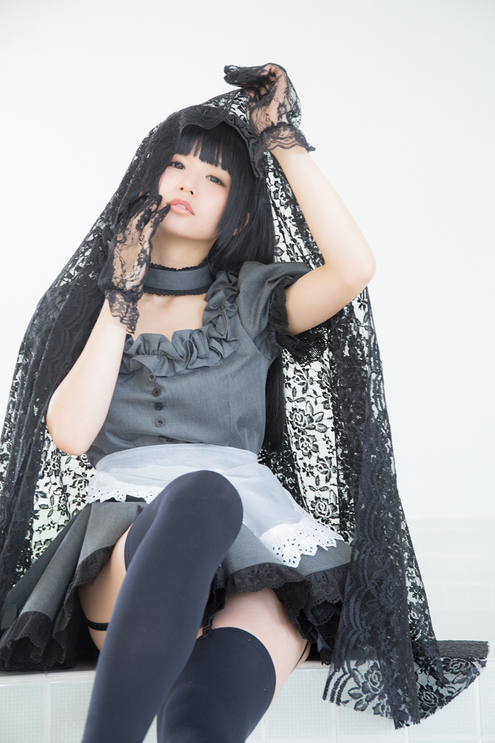 兔玩映画系列 1黑丝女仆