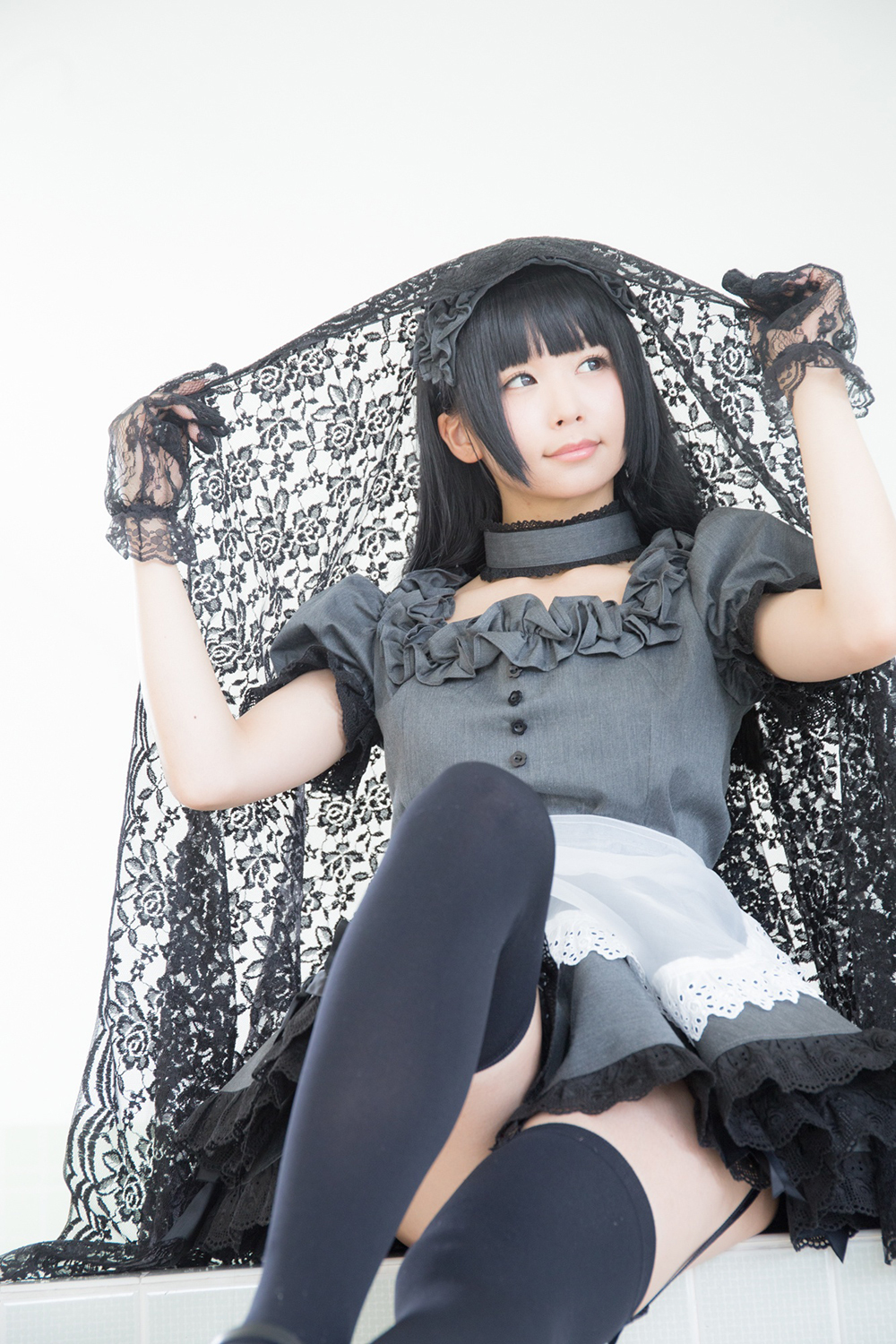 兔玩映画系列 1黑丝女仆