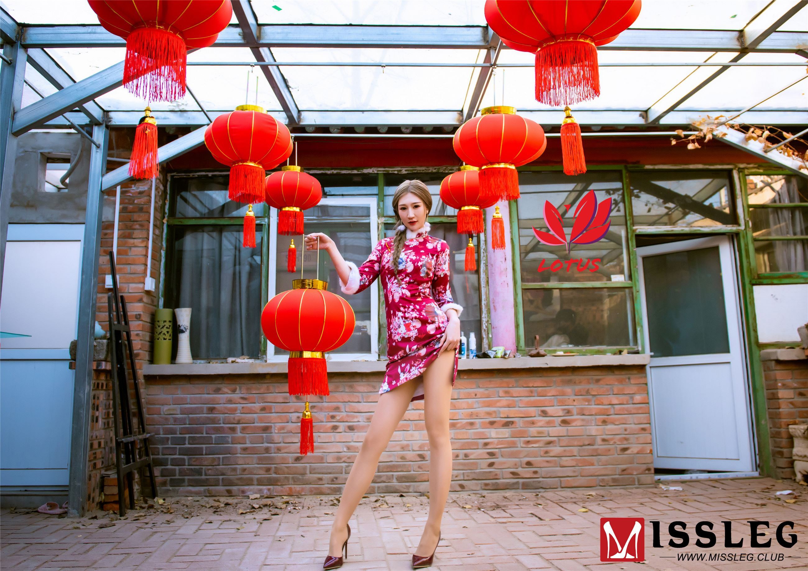 MISSLEG蜜丝 蜜丝钻石室内M系列 2019.02.10 NO.005 画院新年单人-玄子