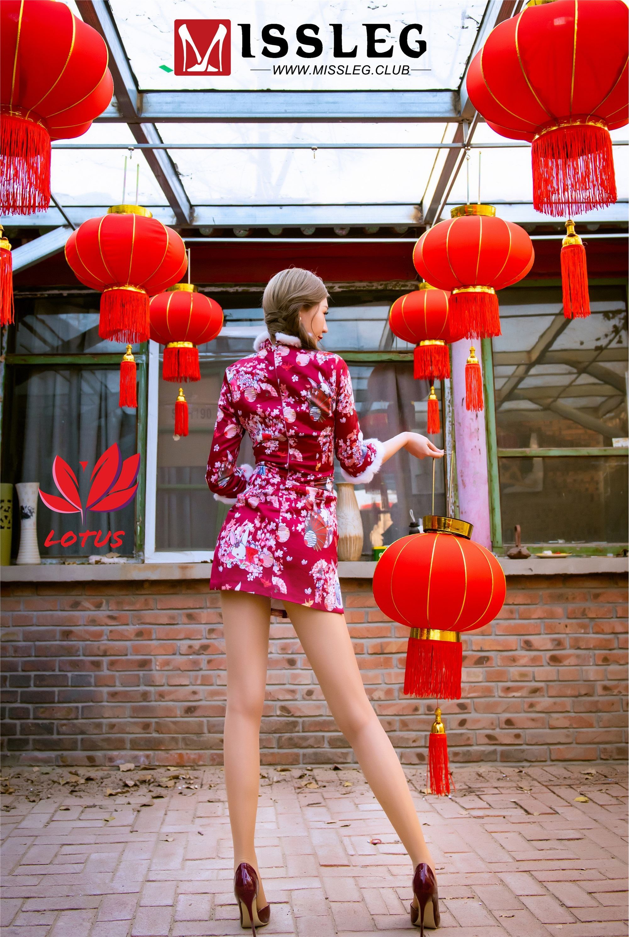 MISSLEG蜜丝 蜜丝钻石室内M系列 2019.02.10 NO.005 画院新年单人-玄子