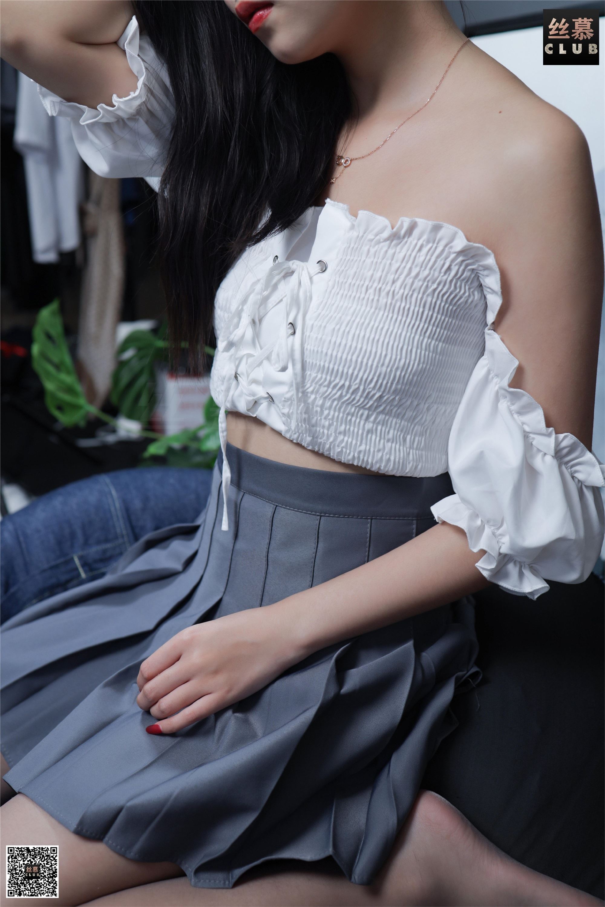 丝慕写真 SM106 文欣的仙女裙