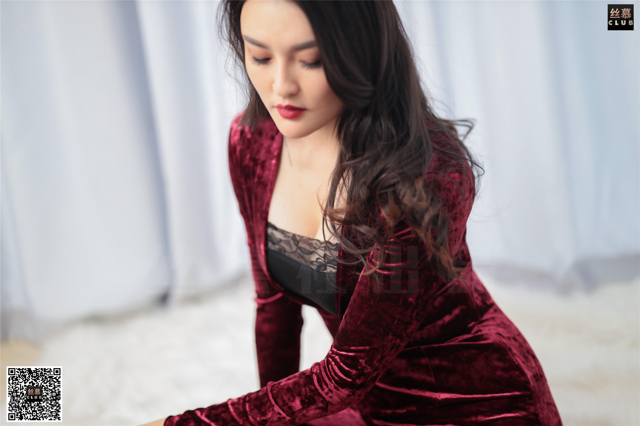 丝慕写真 SM107 油亮的花姐