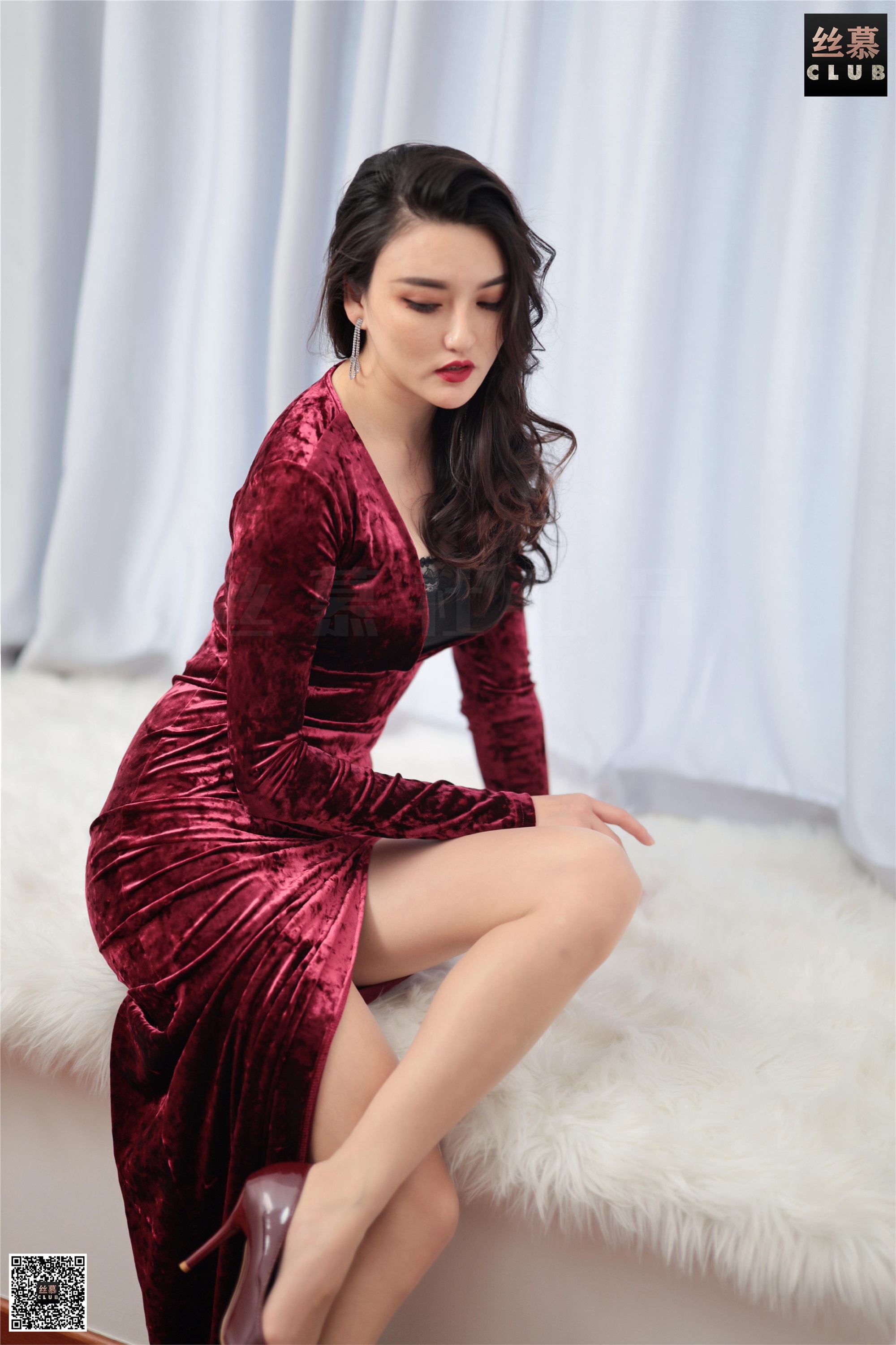 丝慕写真 SM107 油亮的花姐