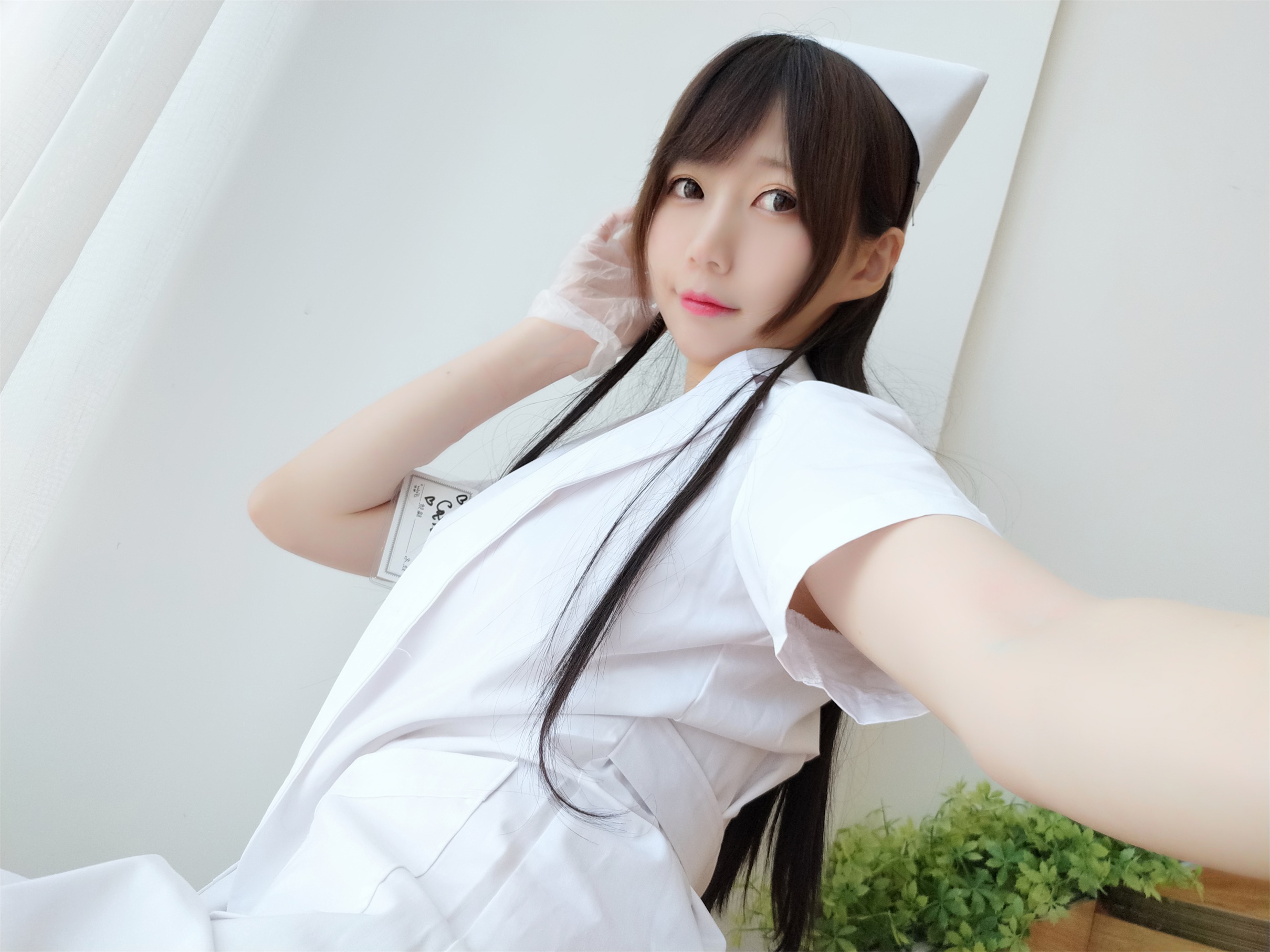 NAGISA魔物喵 – 自摄系列 NO.002 白丝护士