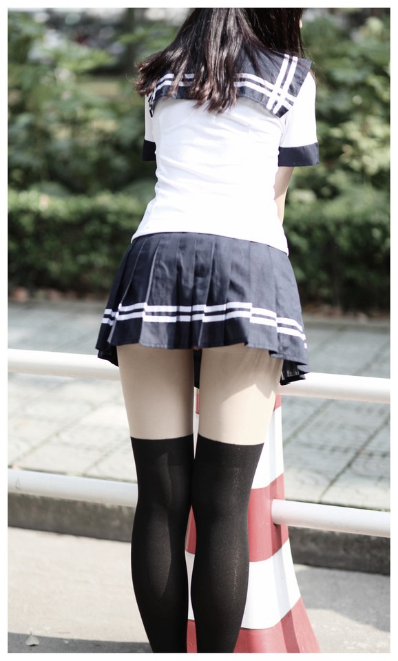 兔玩映画系列 过膝袜~