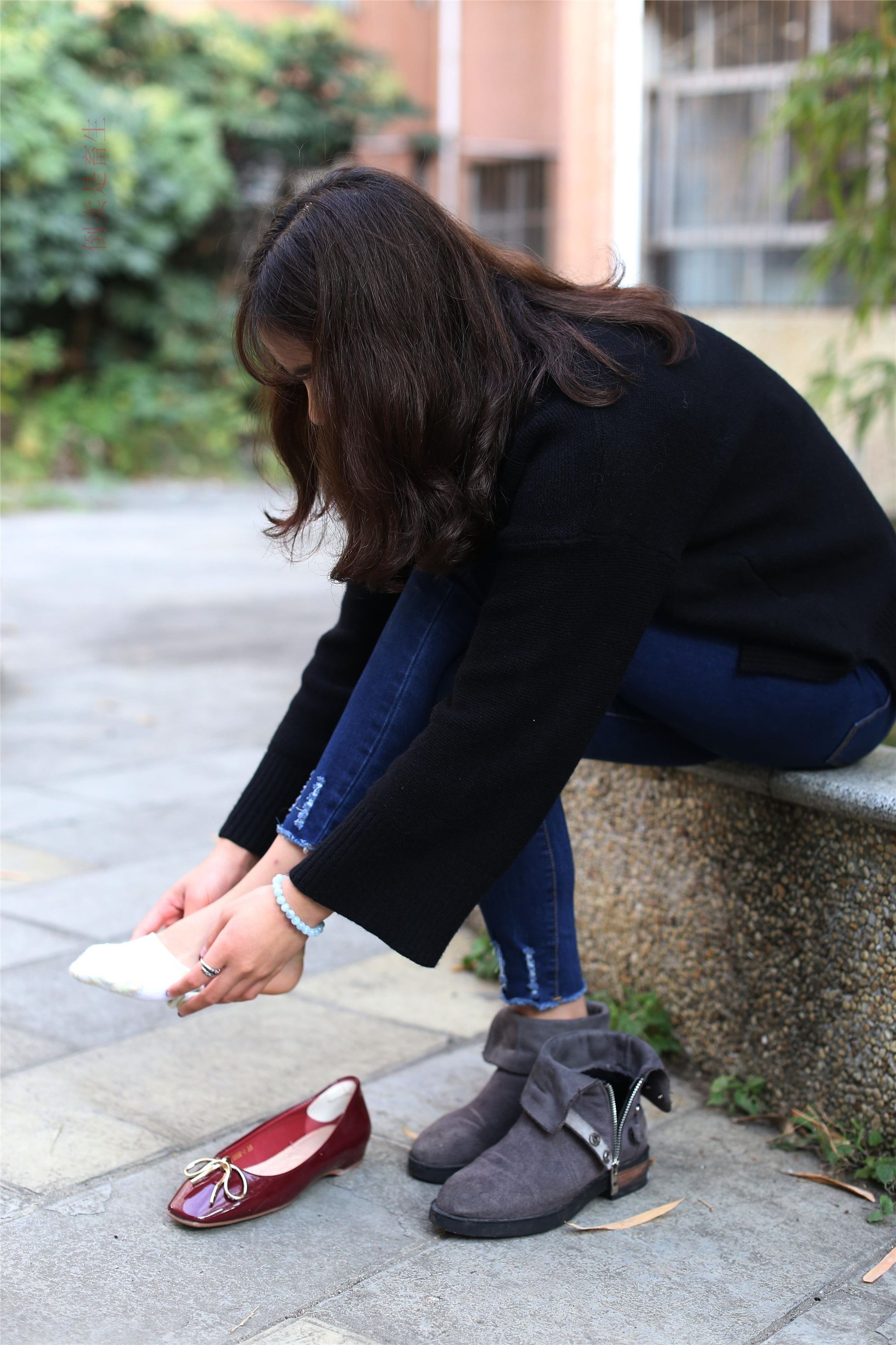 大西瓜美女图片 Z5-5 深牛短丝450P1