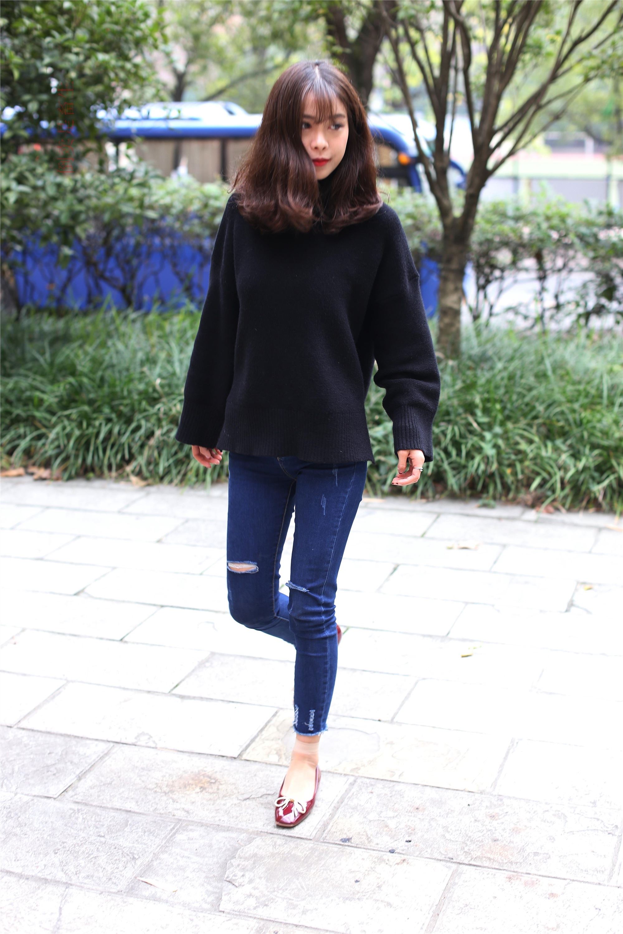 大西瓜美女图片 Z5-5 深牛短丝450P1