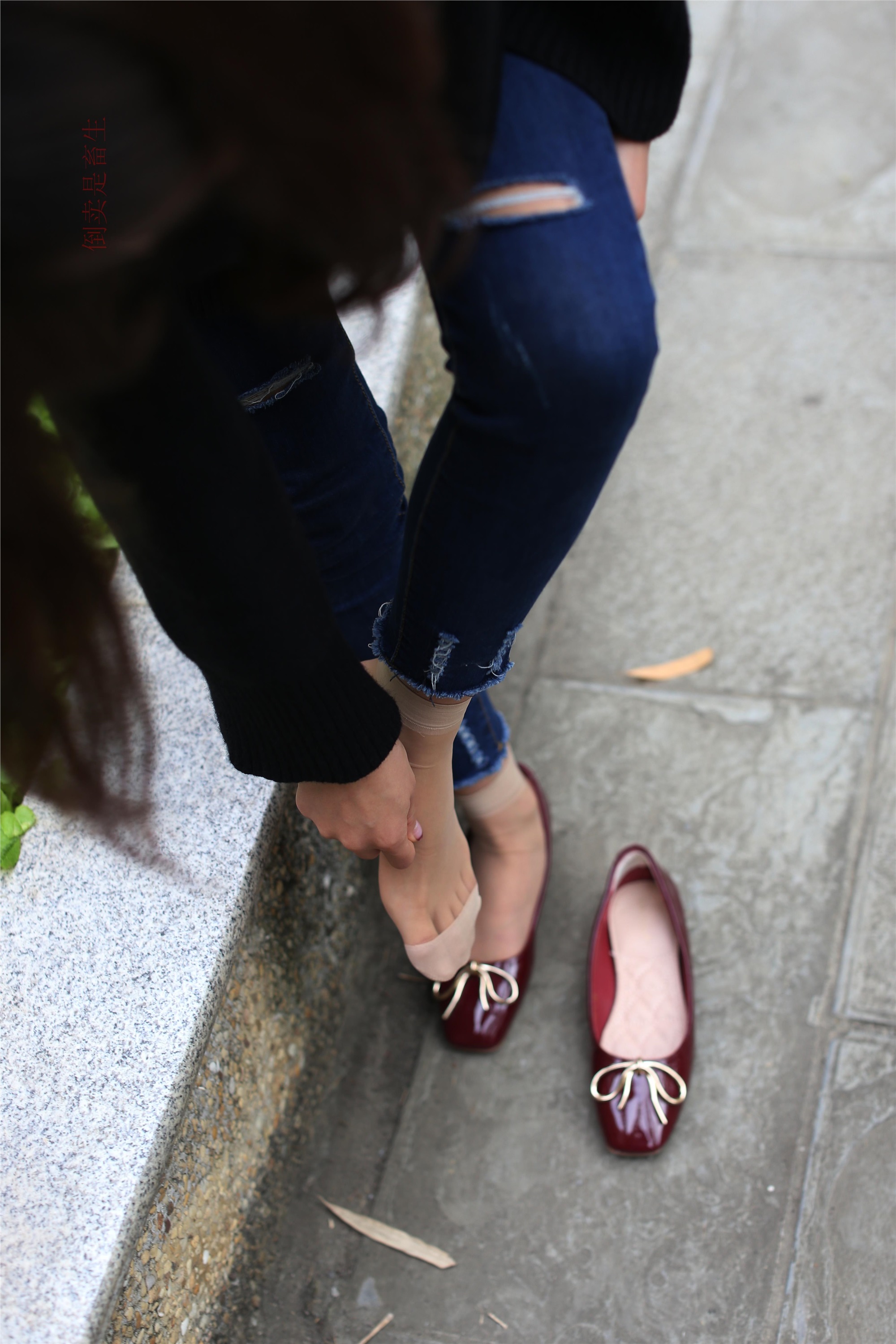 大西瓜美女图片 Z5-5 深牛短丝450P1