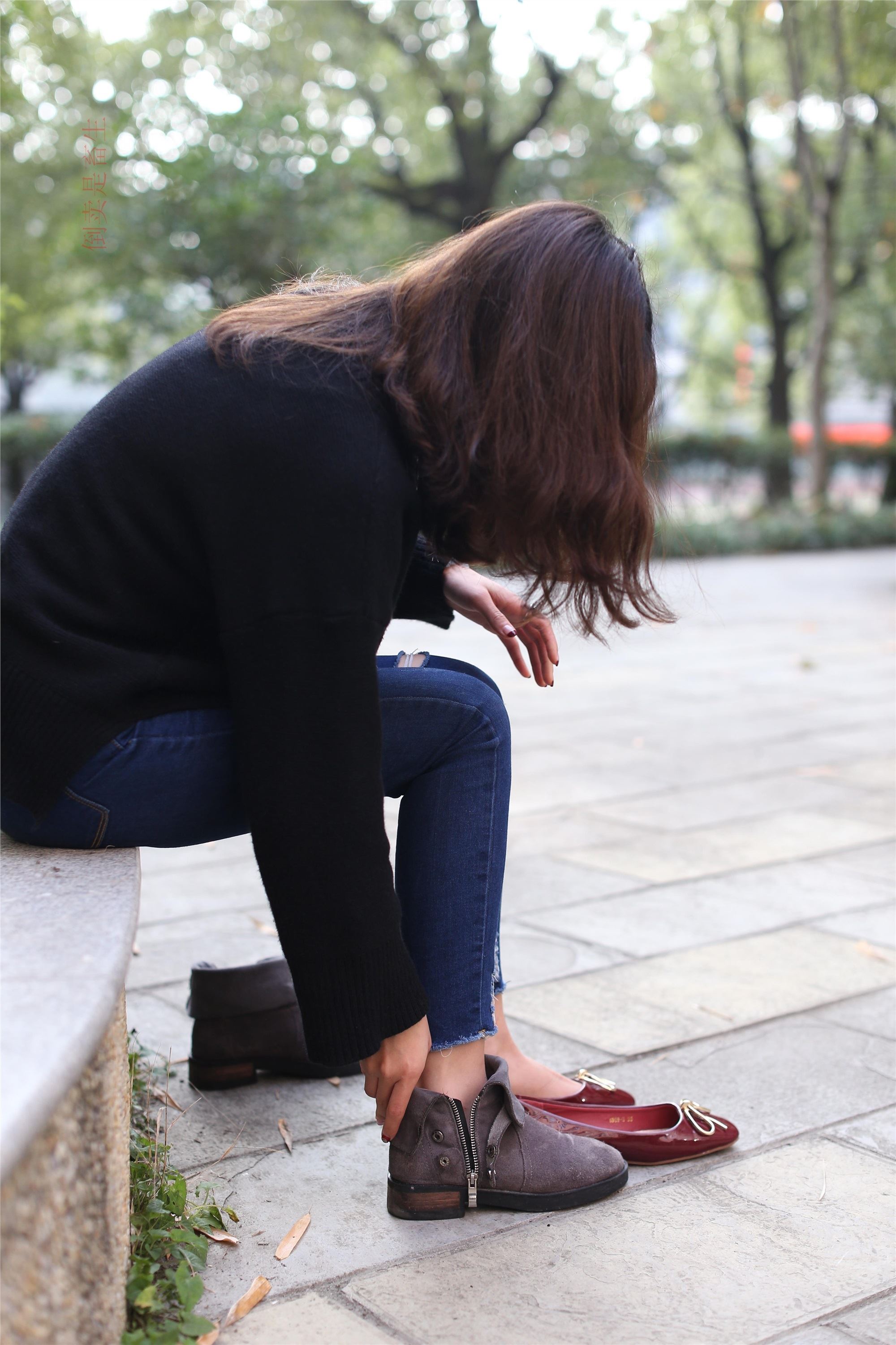 大西瓜美女图片 Z5-5 深牛短丝450P1