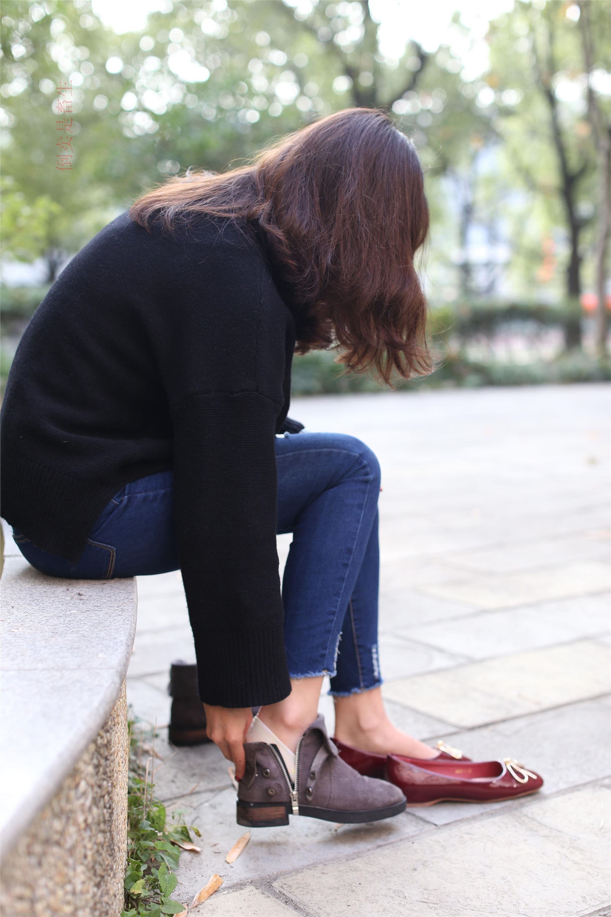 大西瓜美女图片 Z5-5 深牛短丝450P1