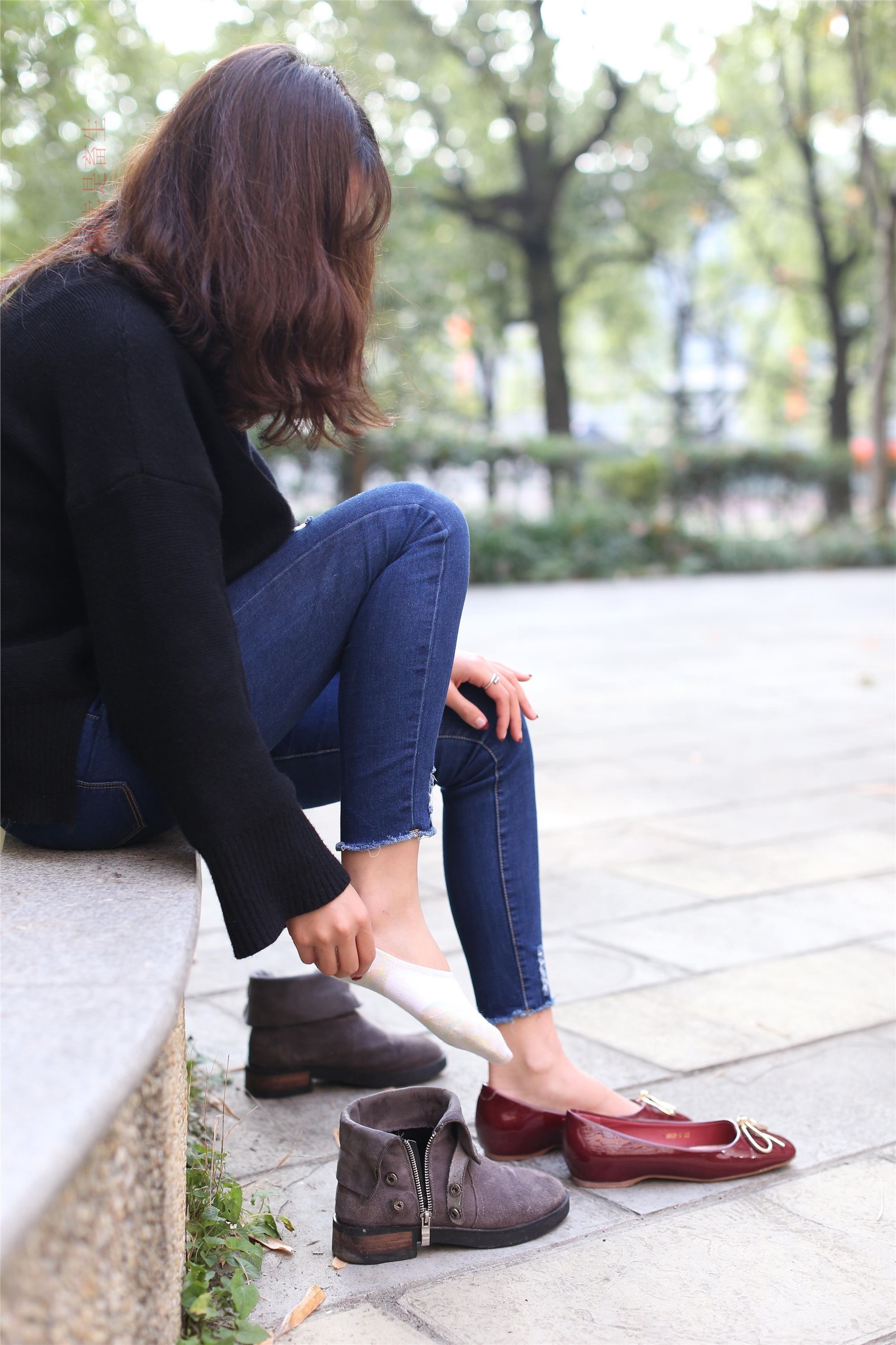 大西瓜美女图片 Z5-5 深牛短丝450P1