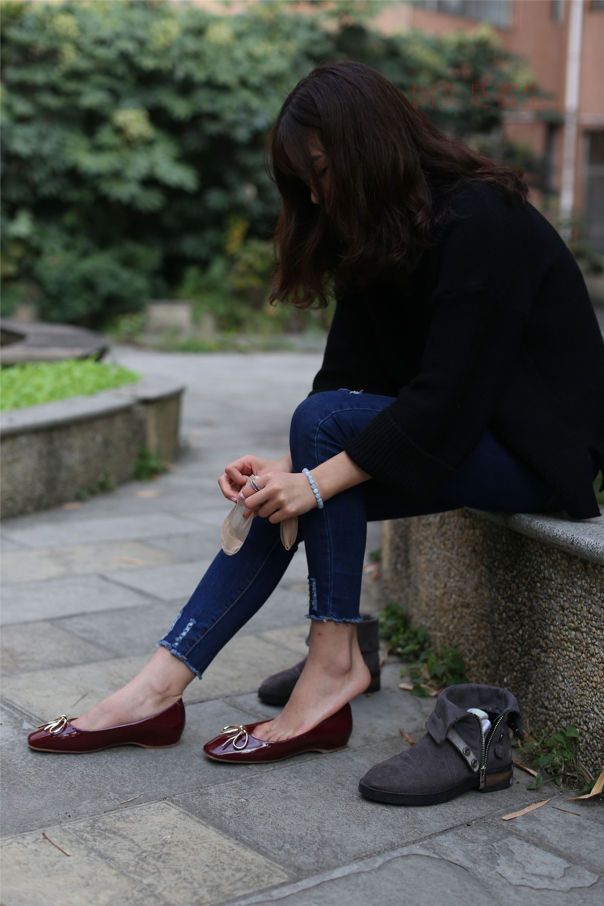 大西瓜美女图片 Z5-5 深牛短丝450P1