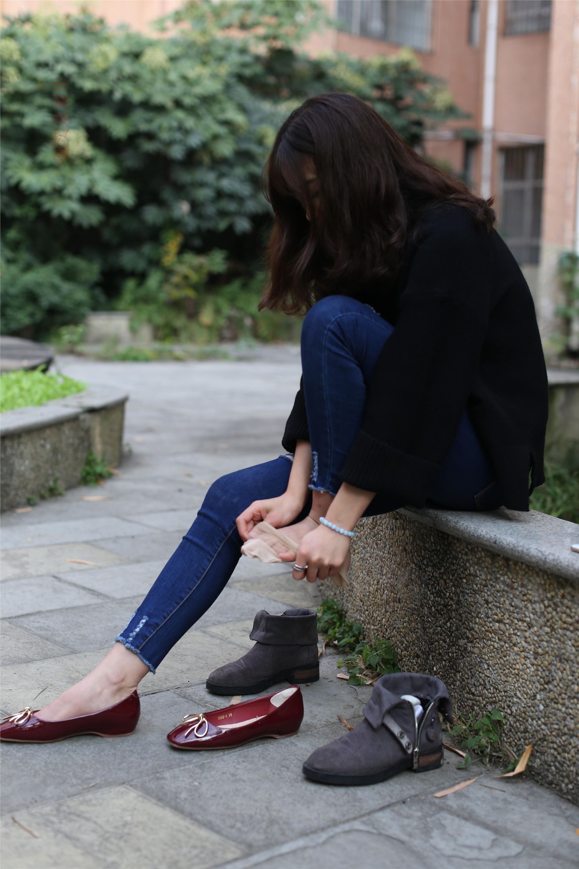 大西瓜美女图片 Z5-5 深牛短丝450P1