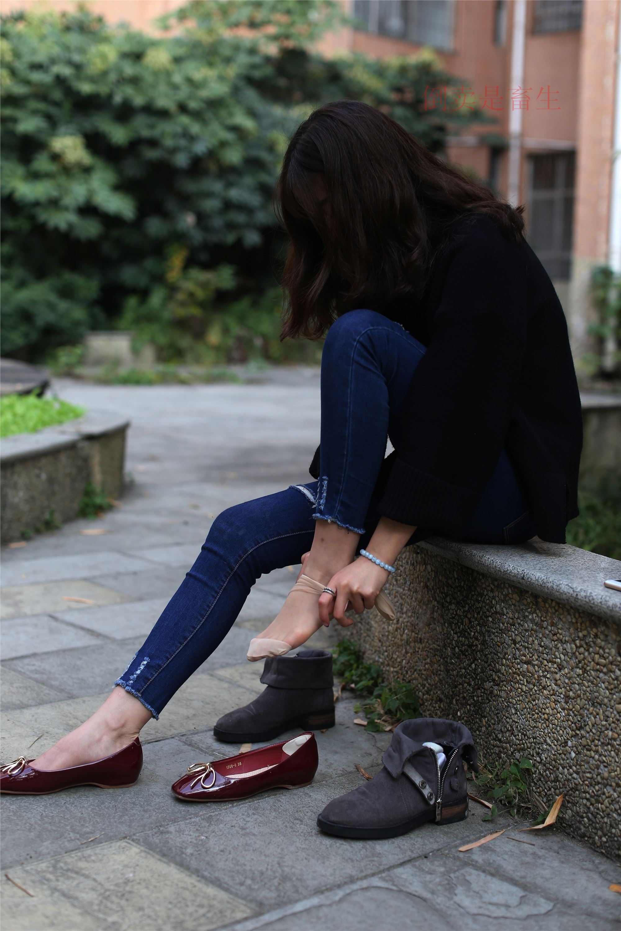 大西瓜美女图片 Z5-5 深牛短丝450P1