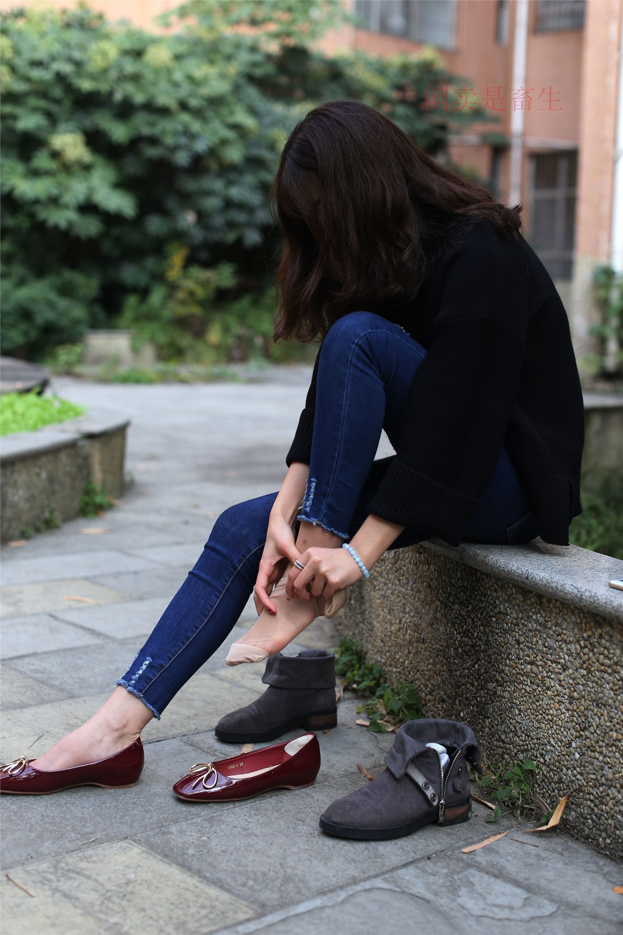 大西瓜美女图片 Z5-5 深牛短丝450P1