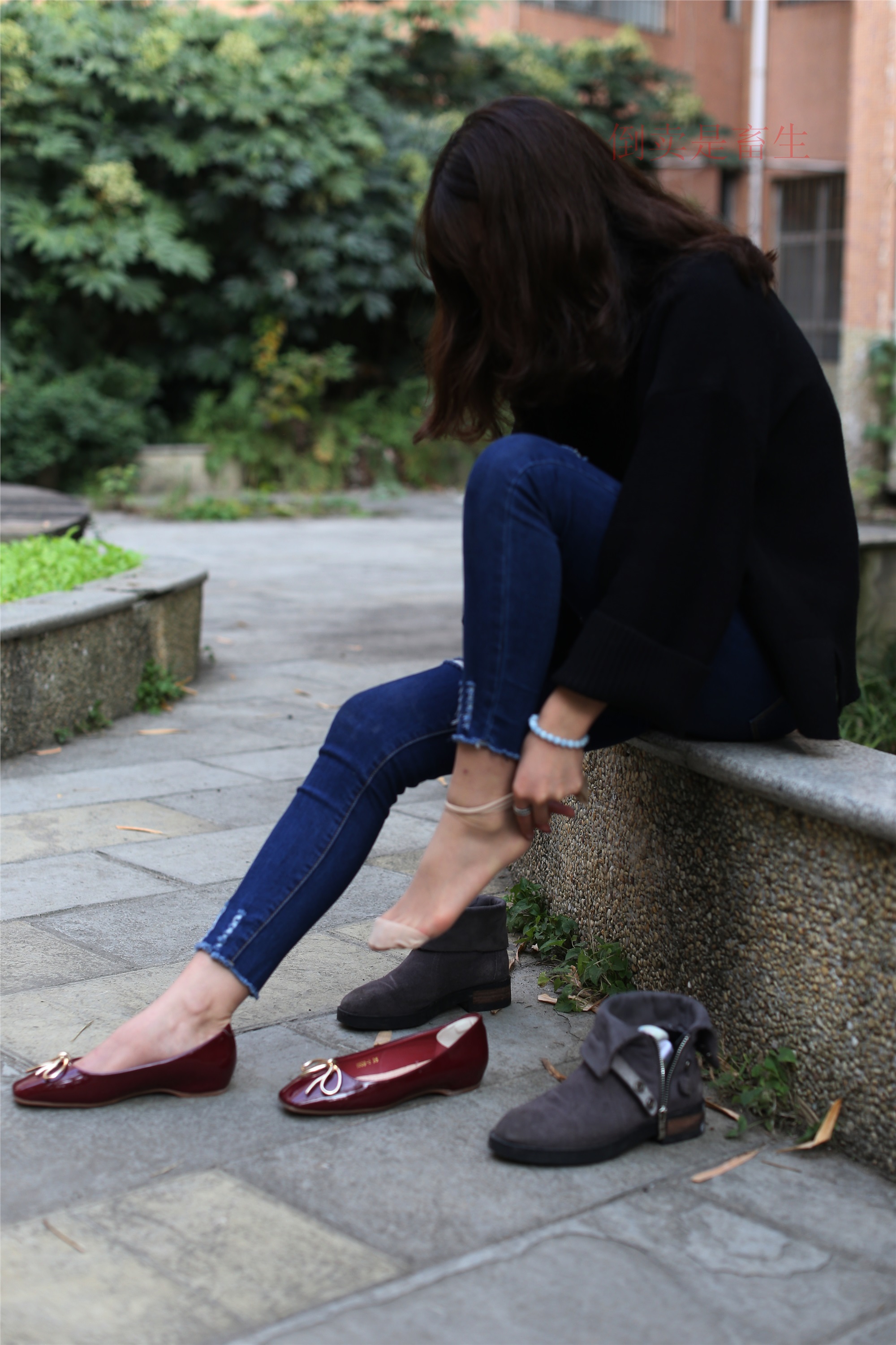 大西瓜美女图片 Z5-5 深牛短丝450P1