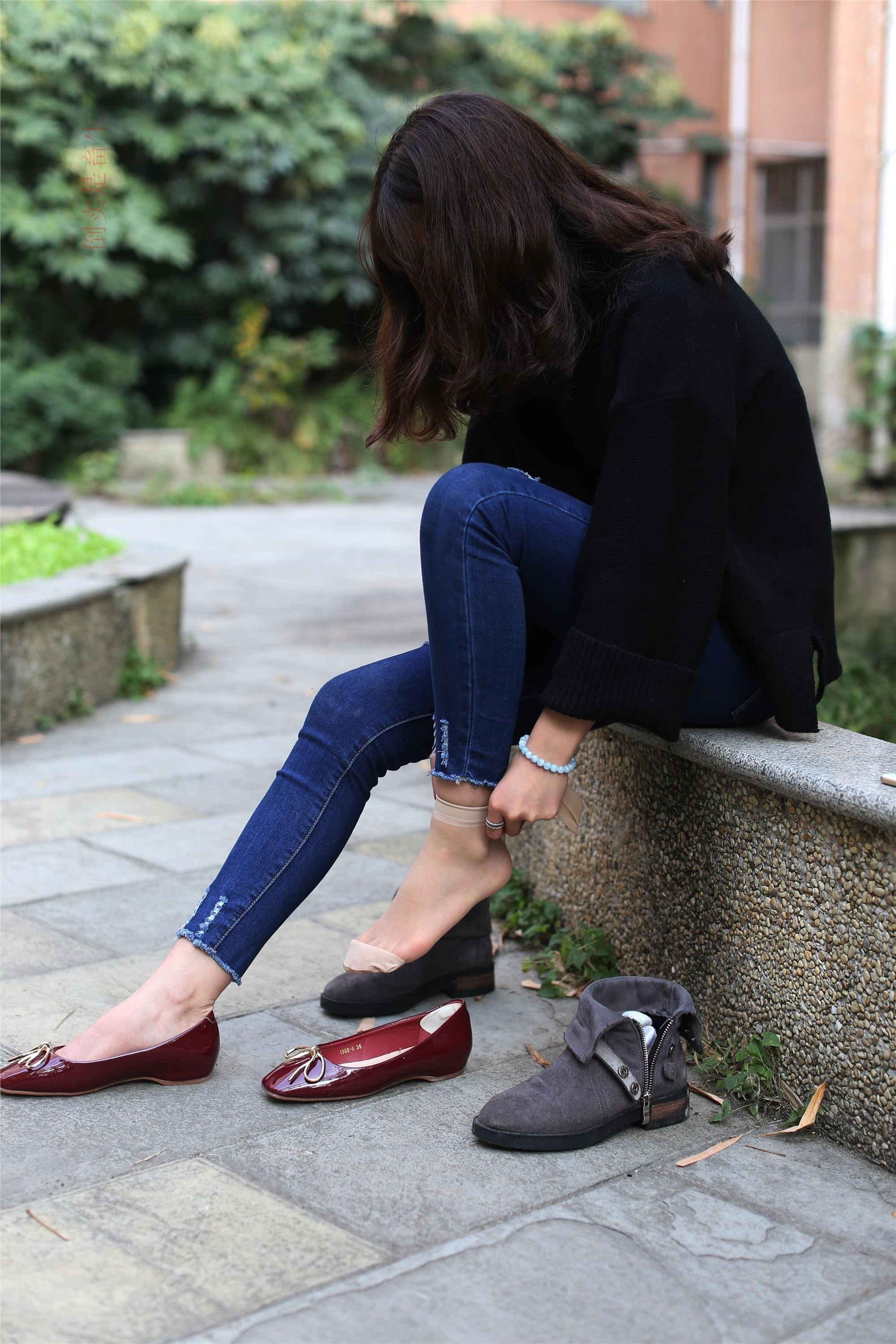 大西瓜美女图片 Z5-5 深牛短丝450P1