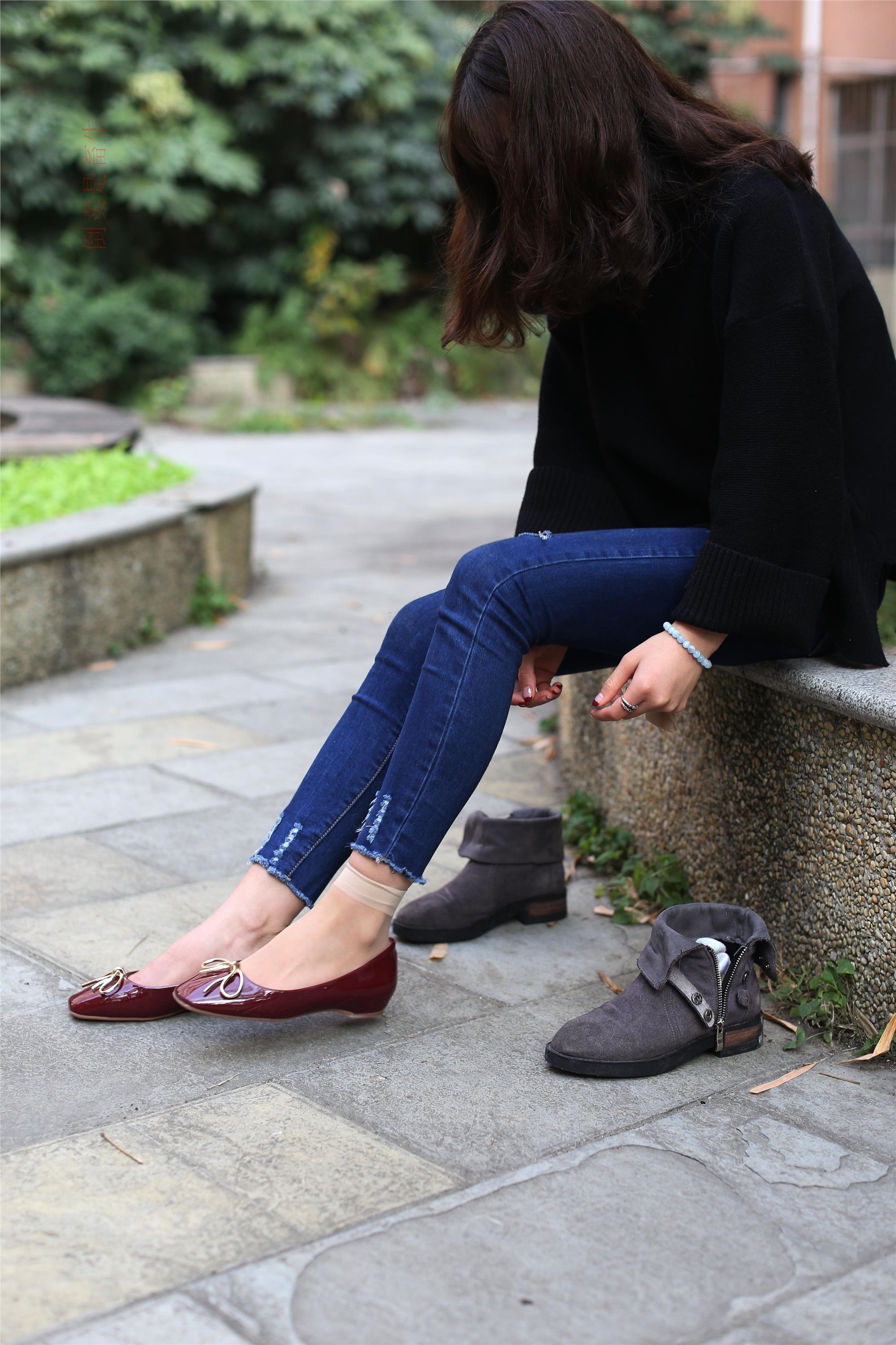 大西瓜美女图片 Z5-5 深牛短丝450P1