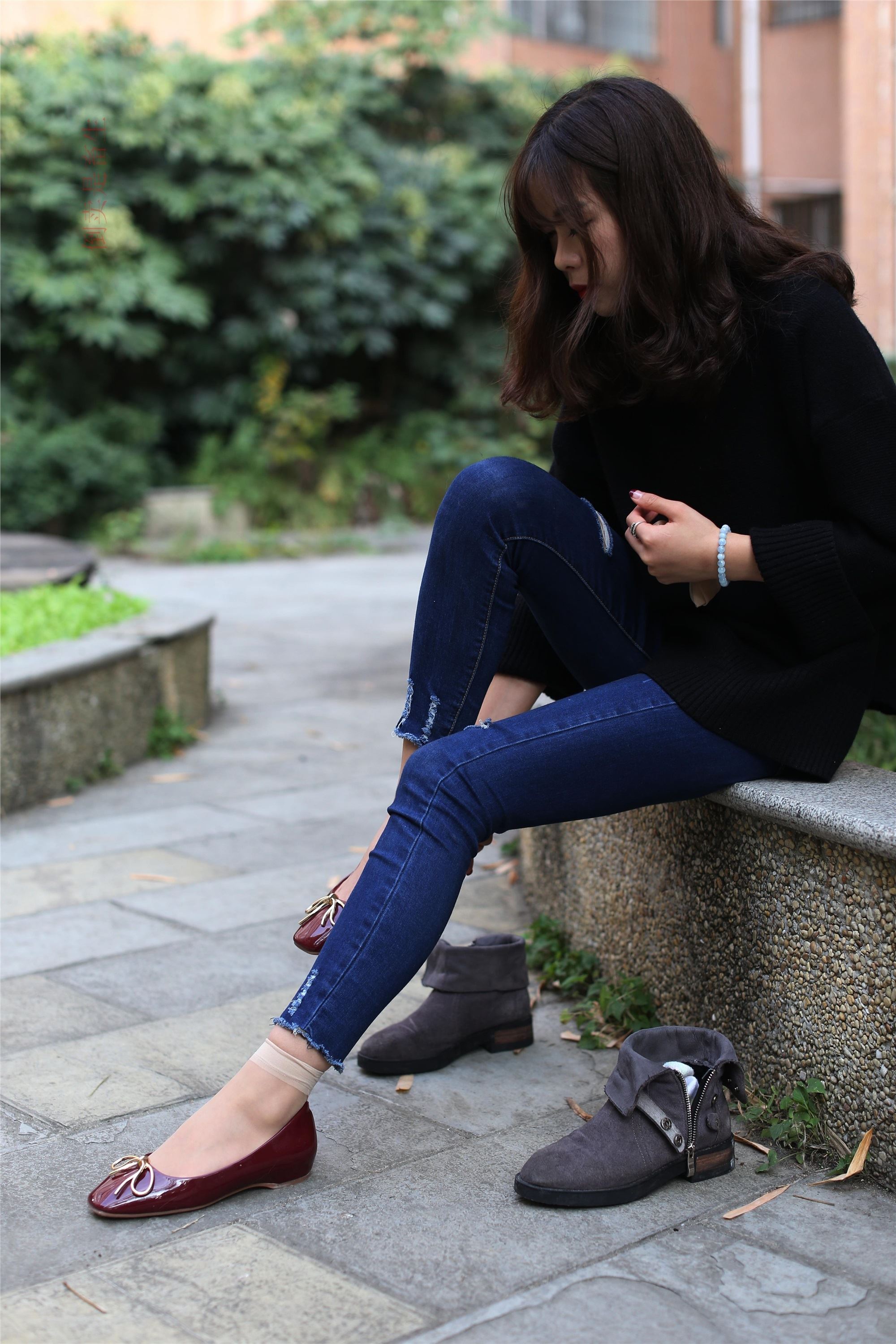 大西瓜美女图片 Z5-5 深牛短丝450P1